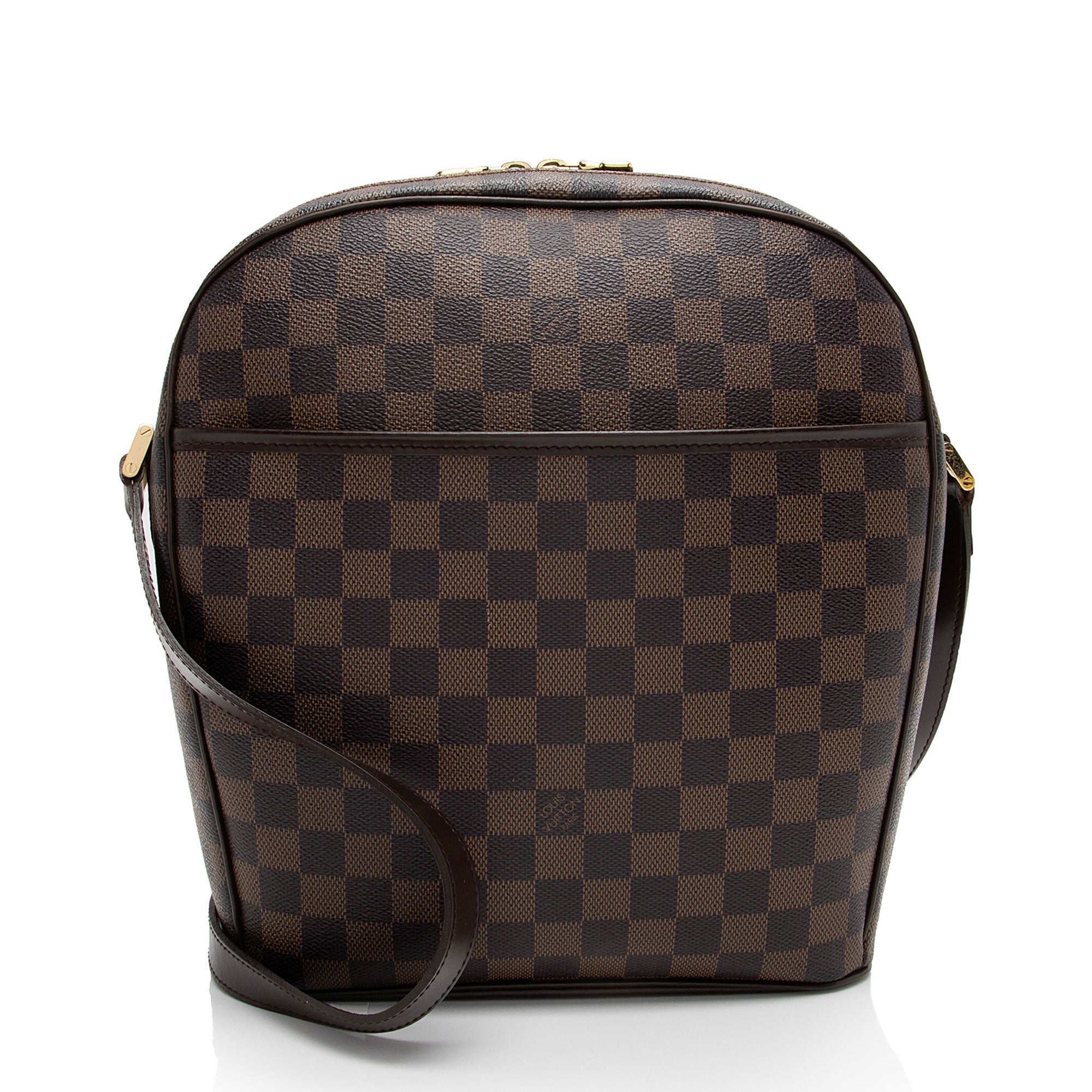 Louis Vuitton Vintage Damier Ebene Ipanema GM Shoulder Bag