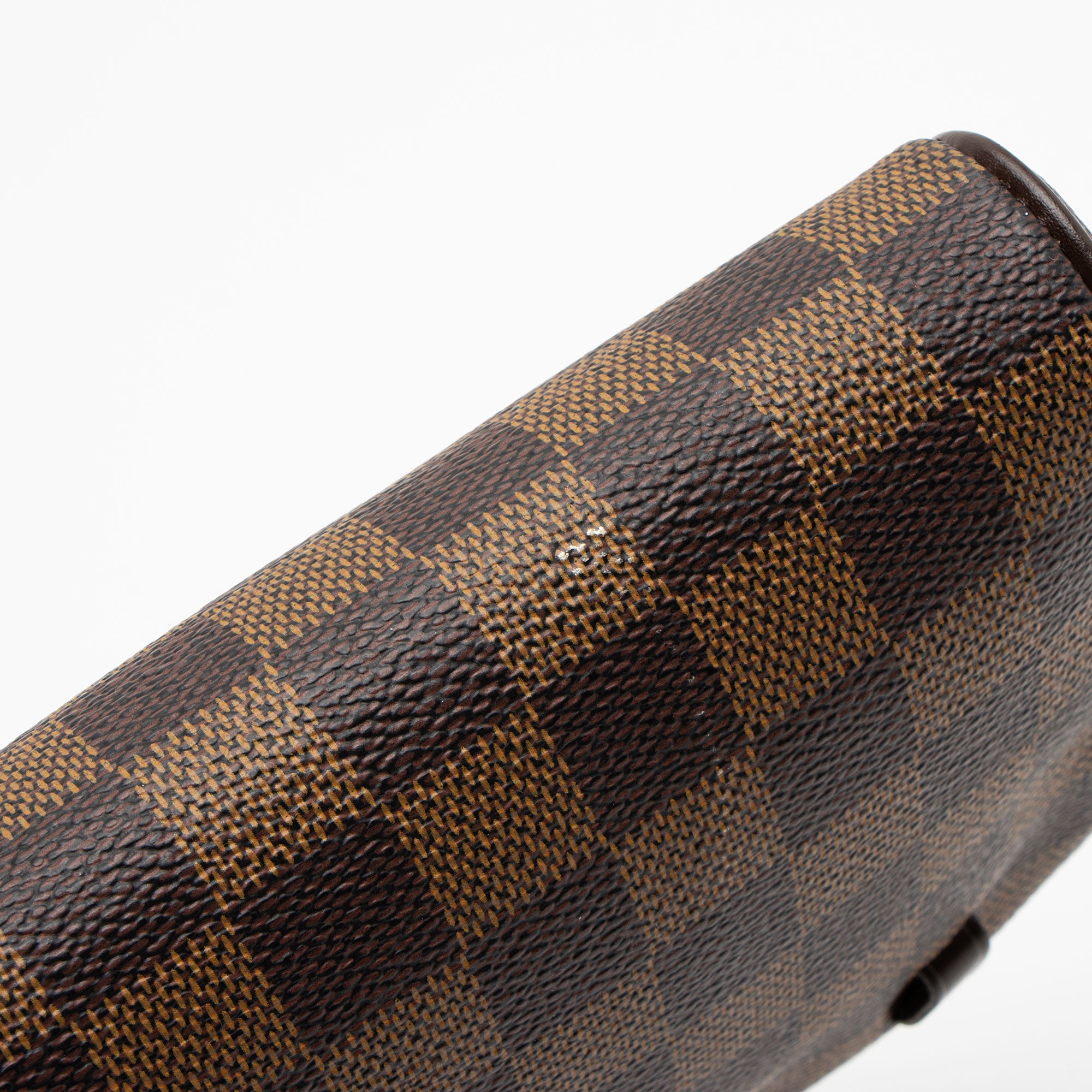 Louis Vuitton Vintage Damier Ebene Ipanema Pochette (SHF-qXMsPl)