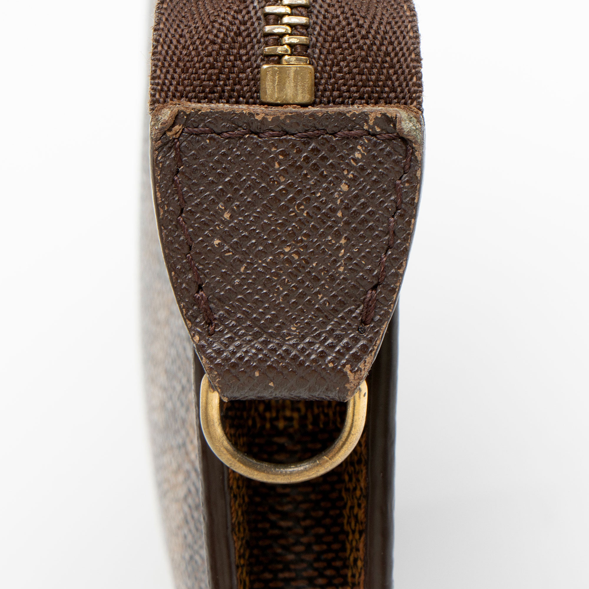 Louis Vuitton Vintage Damier Ebene Marais Bucket Pouch