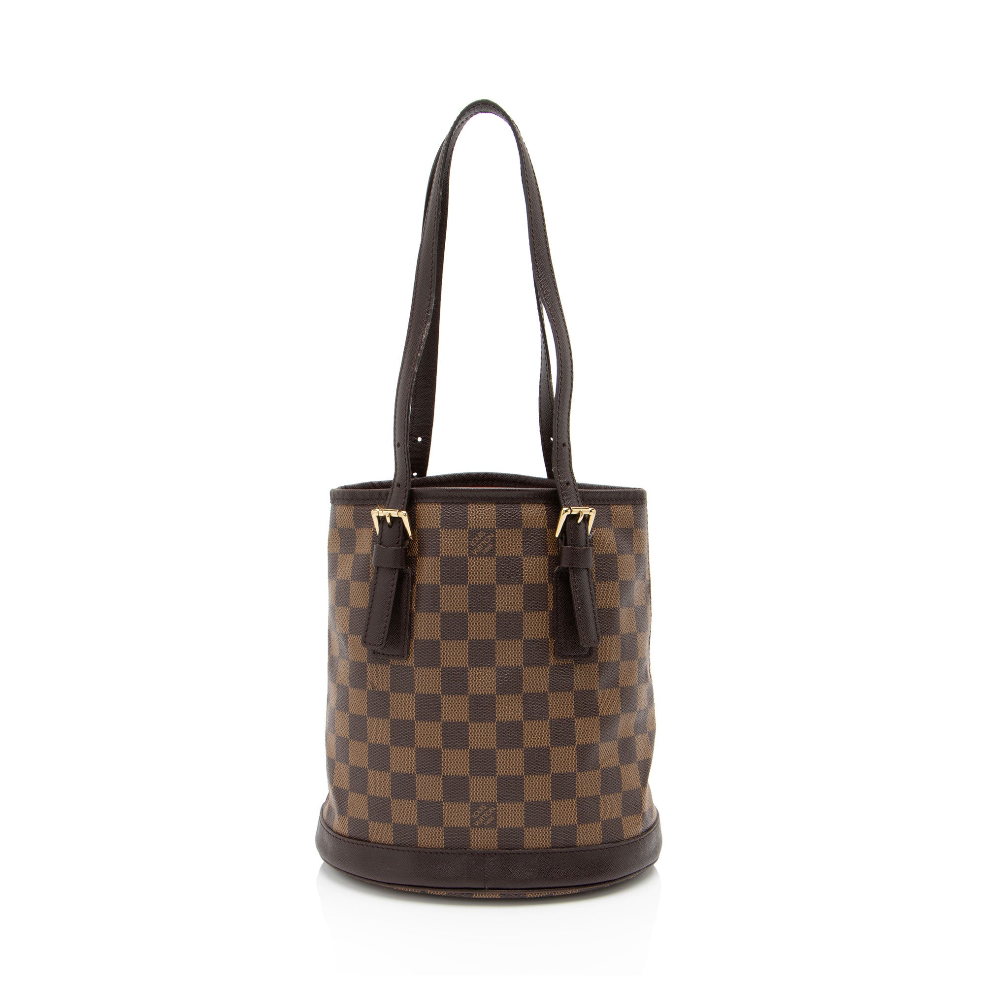 Louis Vuitton Vintage Damier Ebene Marais Bucket Tote