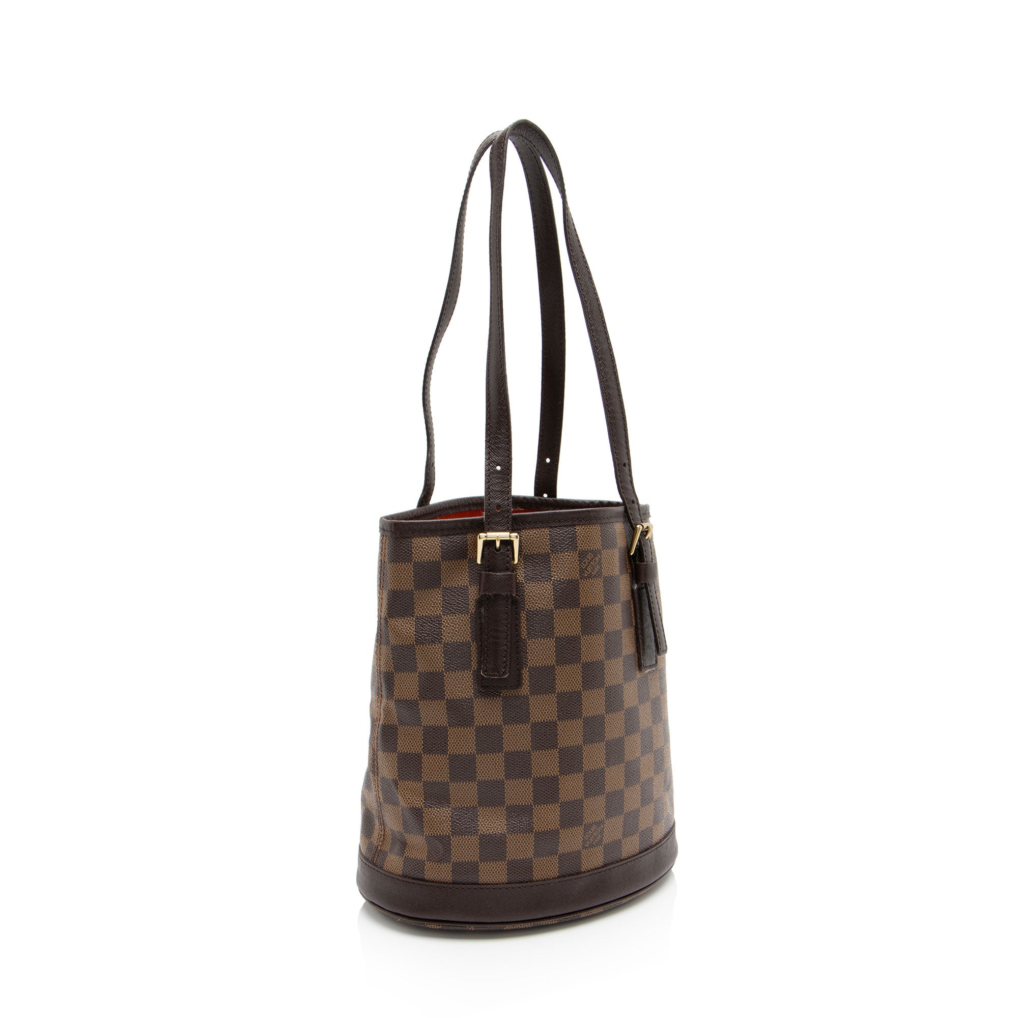 Louis Vuitton Vintage Damier Ebene Marais Bucket Tote