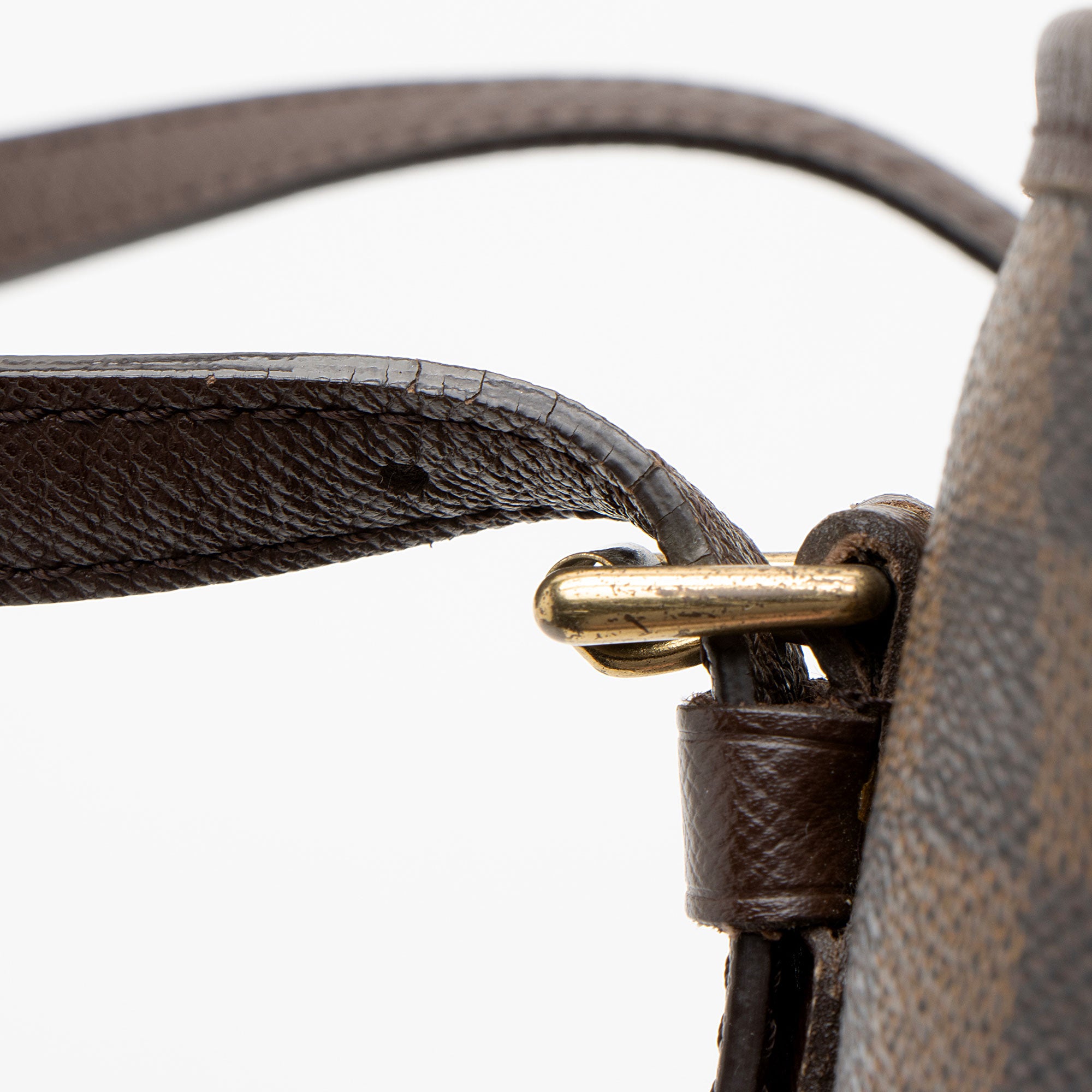 Louis Vuitton Vintage Damier Ebene Marais Bucket Tote