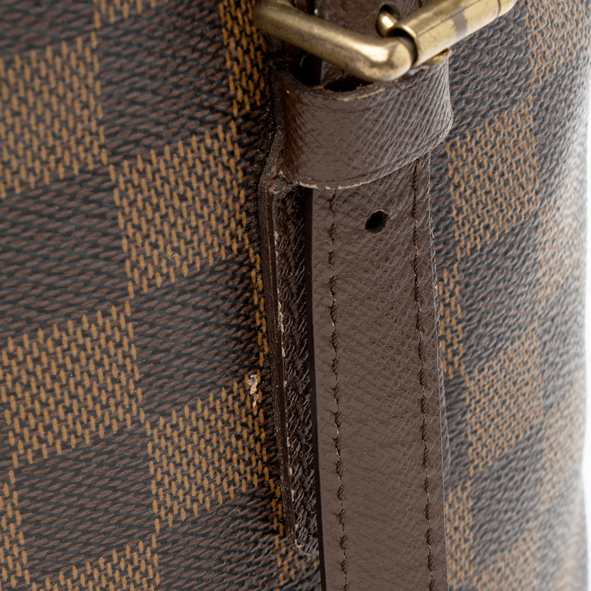 Louis Vuitton Vintage Damier Ebene Marais Bucket Tote