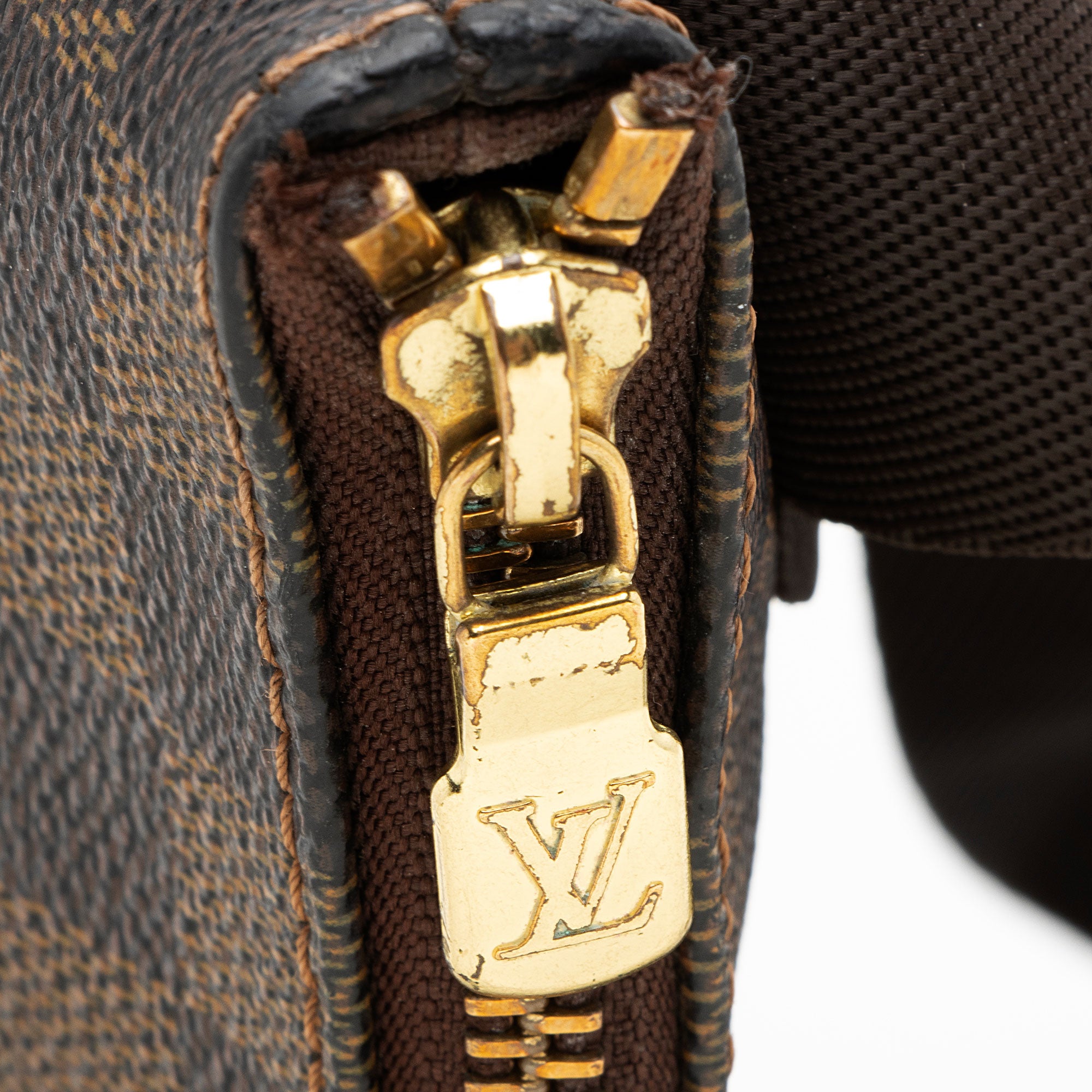 Louis Vuitton Vintage Damier Ebene Melville Crossbody