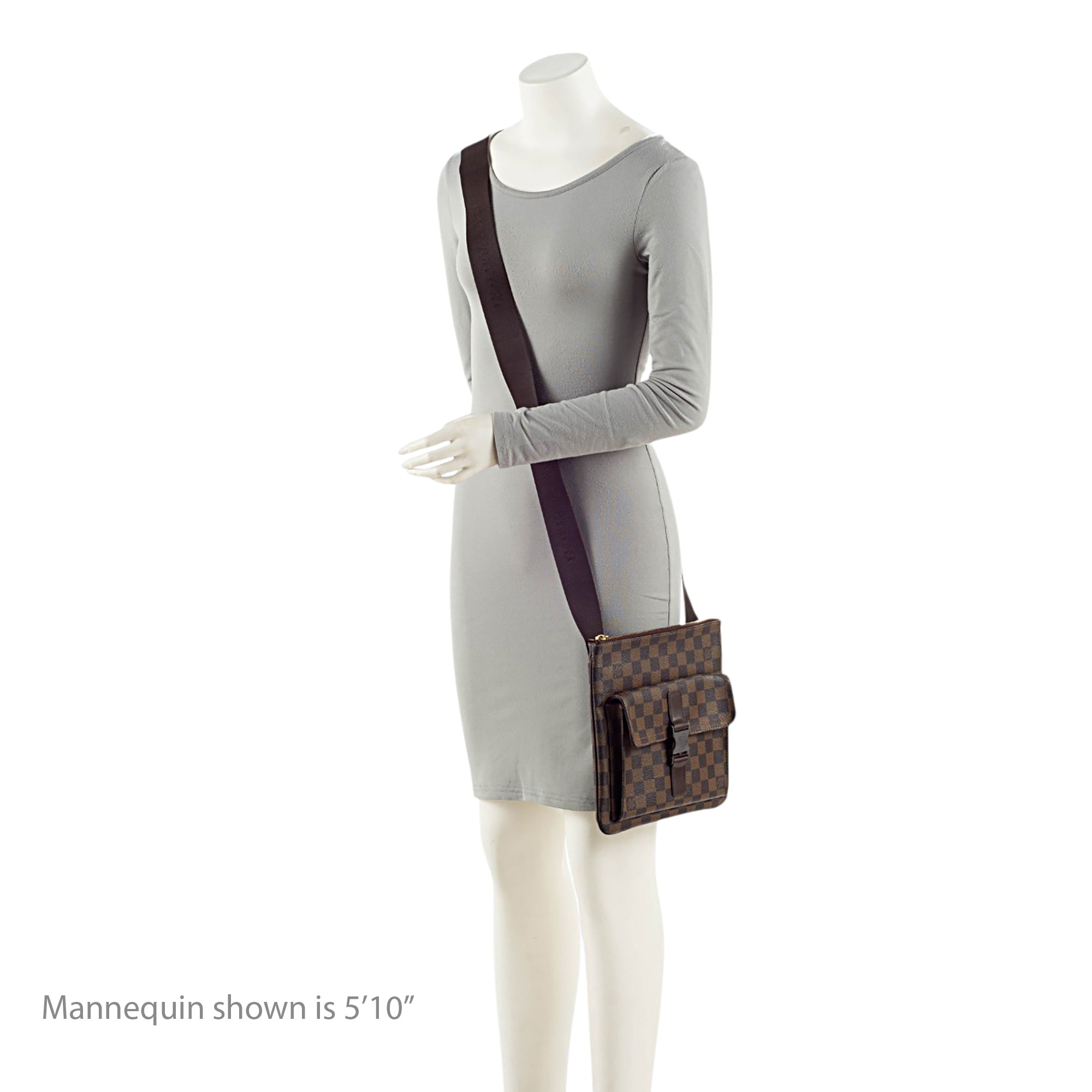 Louis Vuitton Vintage Damier Ebene Melville Crossbody