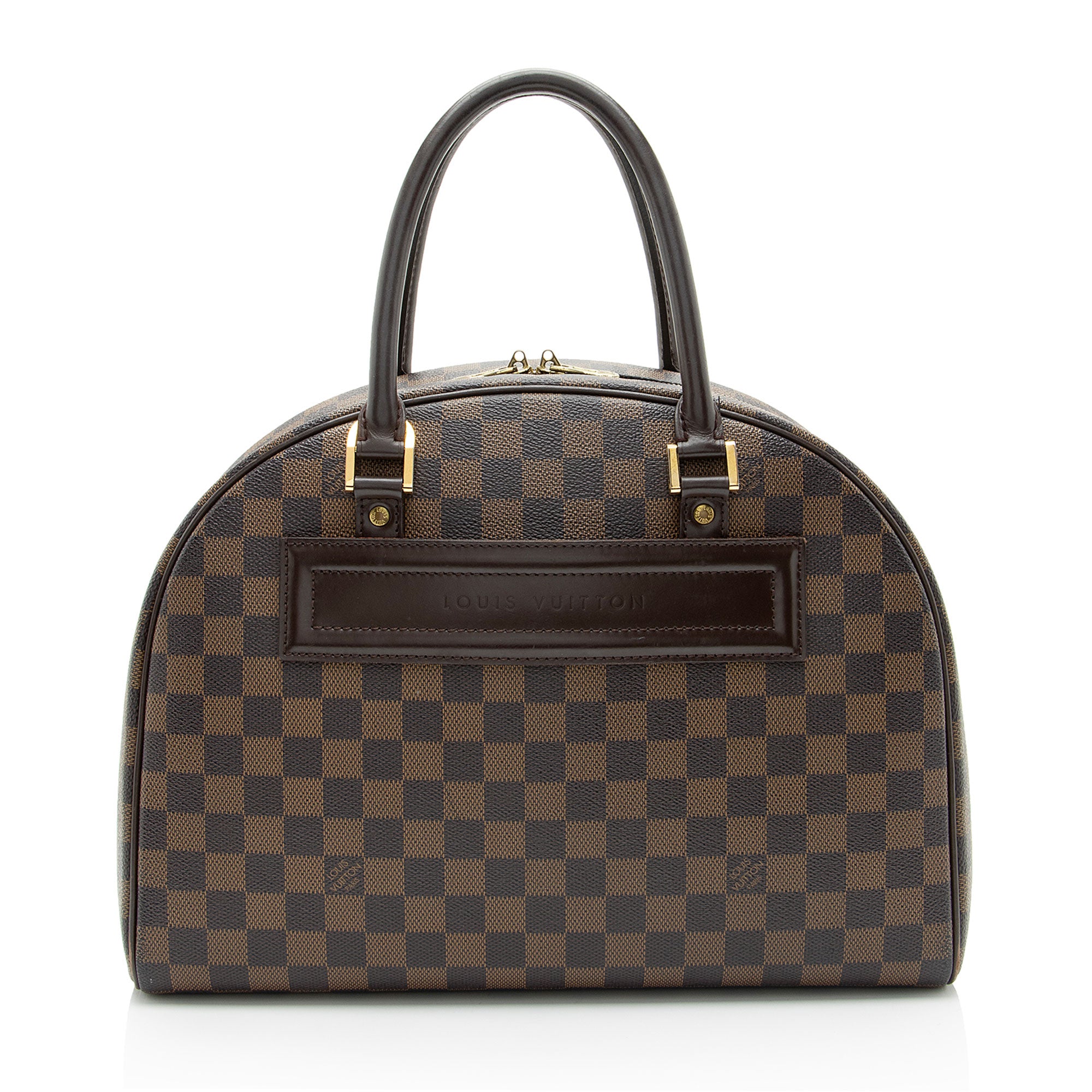 Louis Vuitton Vintage Damier Ebene Nolita MM Satchel (SHF-rUapKA)
