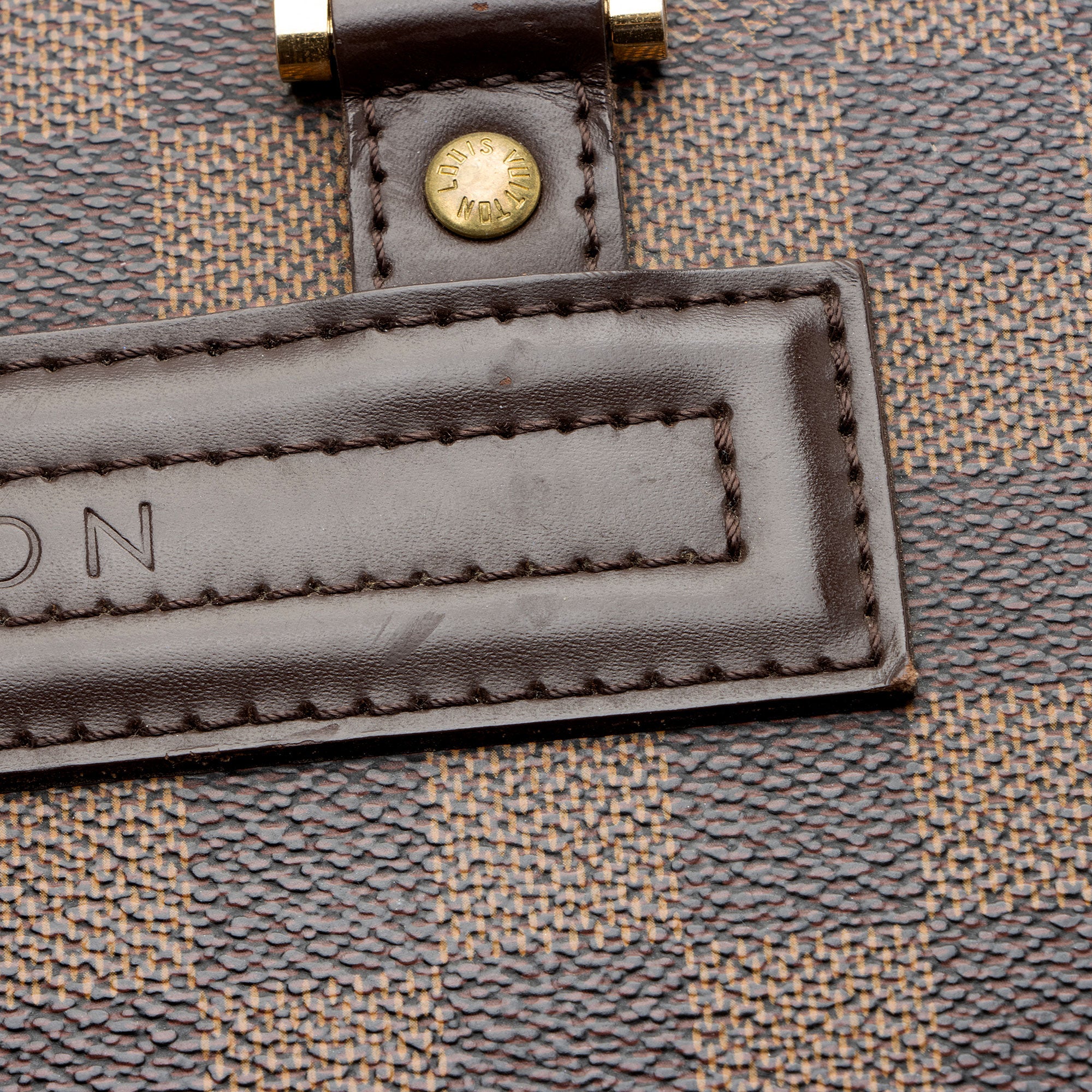 Louis Vuitton Vintage Damier Ebene Nolita MM Satchel