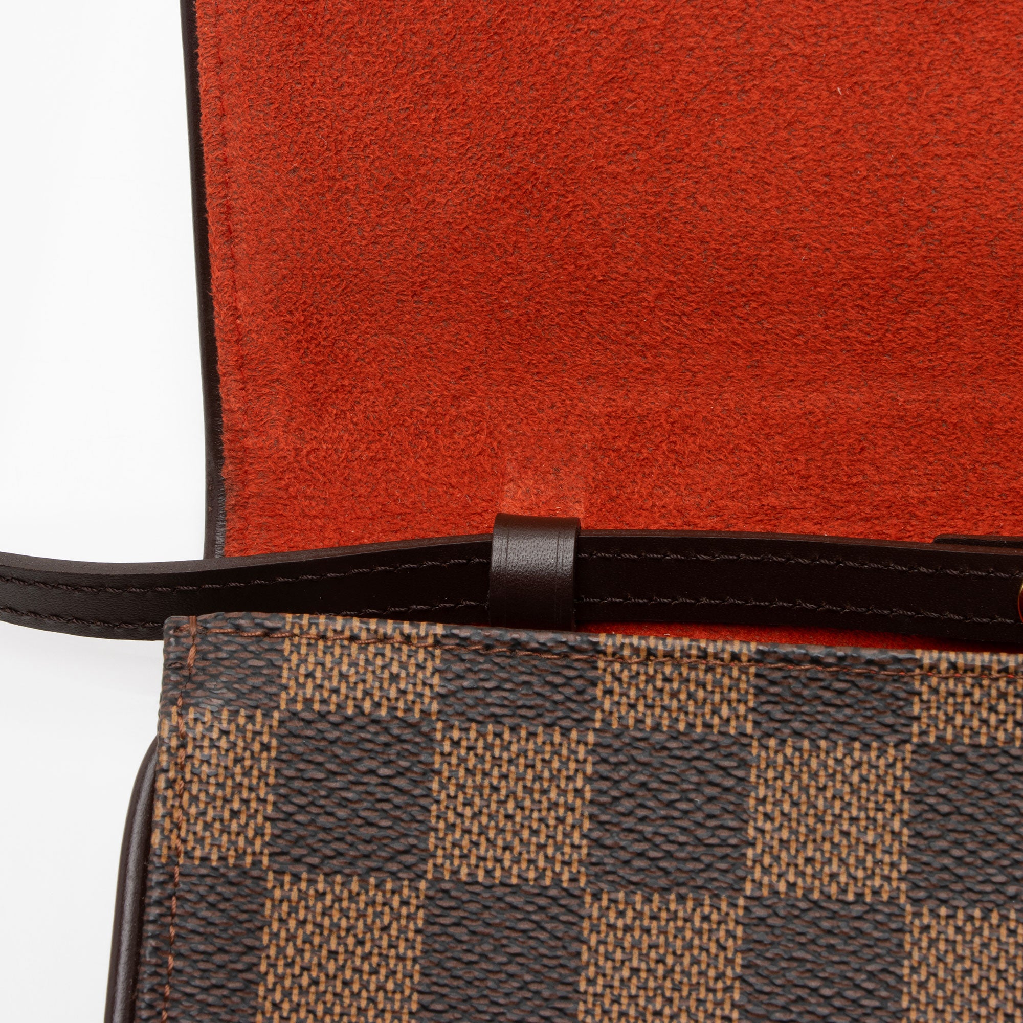 Louis Vuitton Vintage Damier Ebene Pochette Twin GM Shoulder Bag