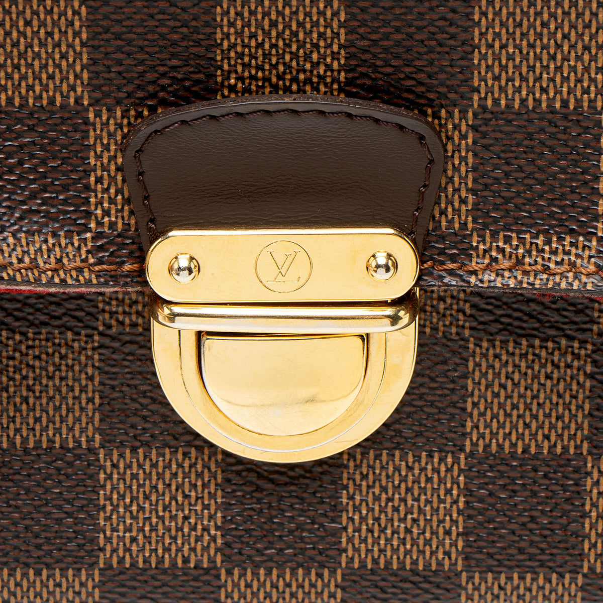 Louis Vuitton Vintage Damier Ebene Ravello GM Shoulder Bag