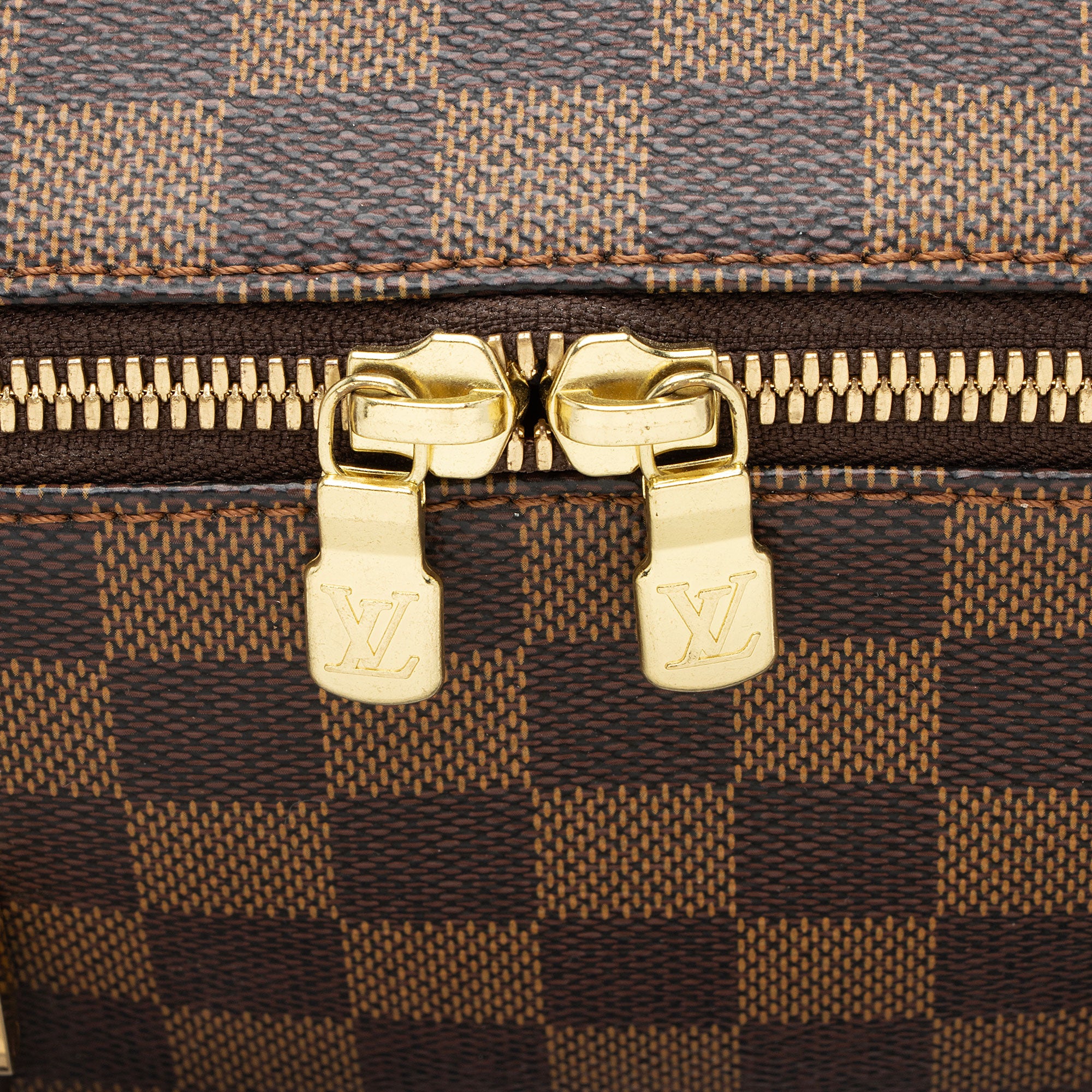 Louis Vuitton Vintage Damier Ebene Ribera MM Satchel (SHF-MVwvIw)