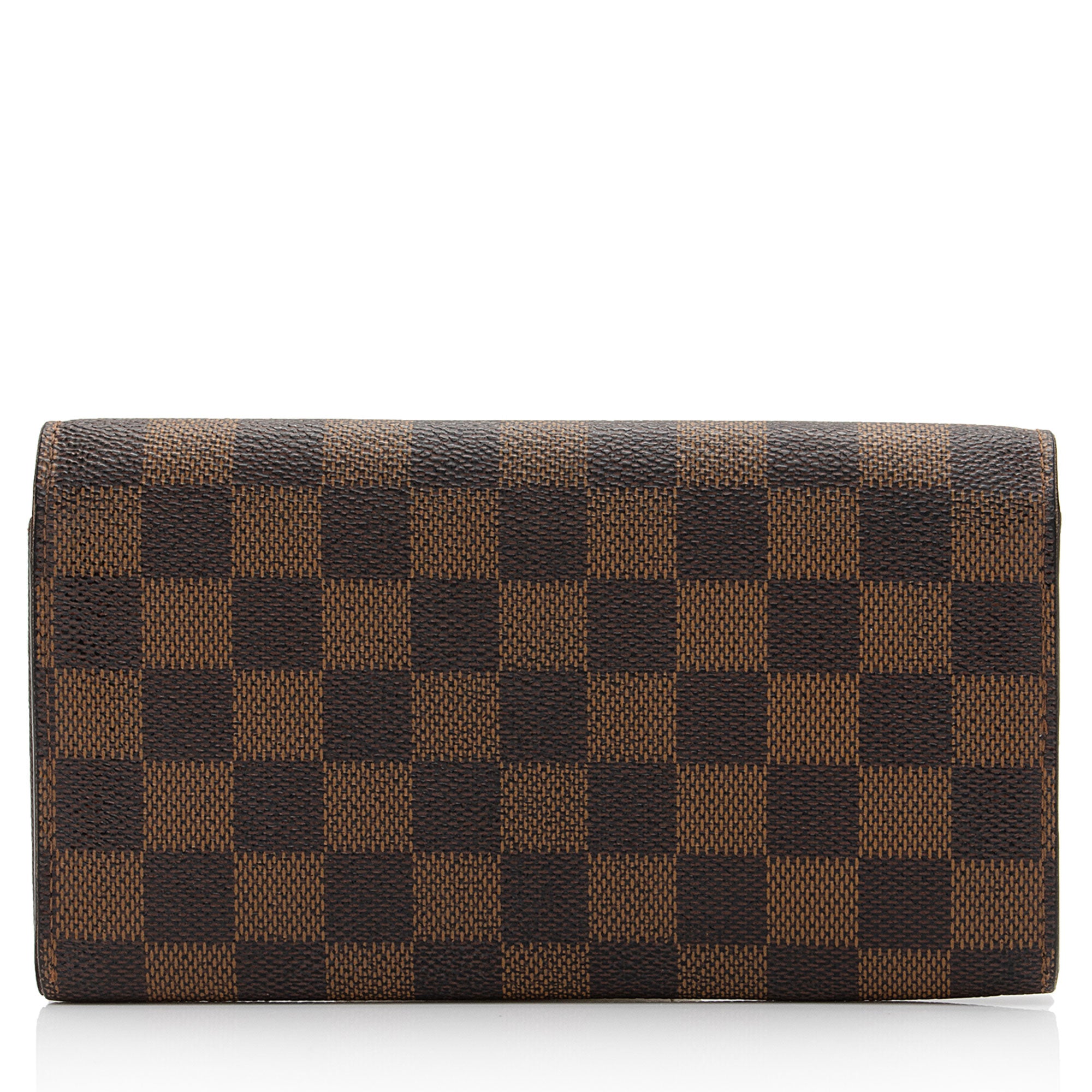 Louis Vuitton Vintage Damier Ebene Sarah Wallet (SHF-sG1xiu)