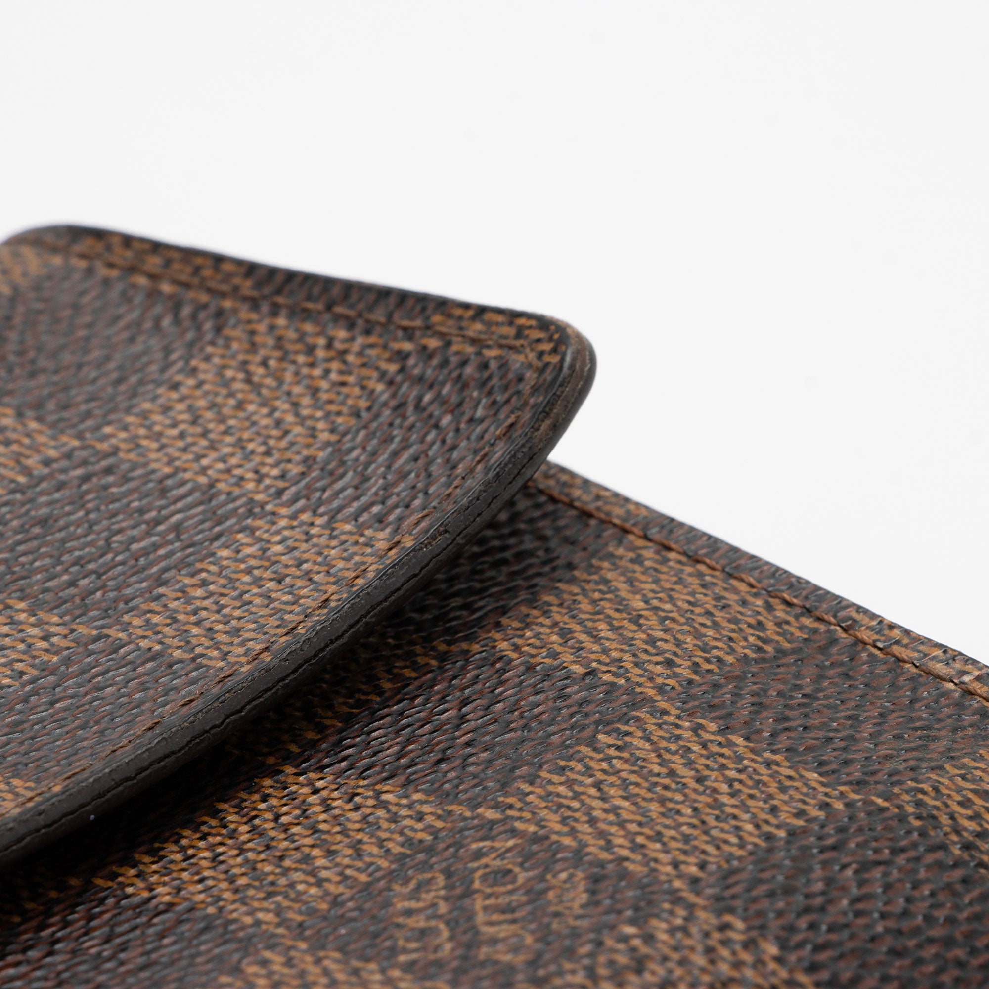 Louis Vuitton Vintage Damier Ebene Sarah Wallet (SHF-sG1xiu)