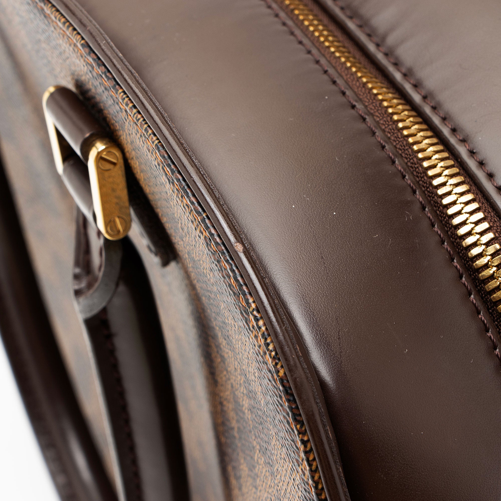 Louis Vuitton Vintage Damier Ebene Sarria Horizontal Satchel