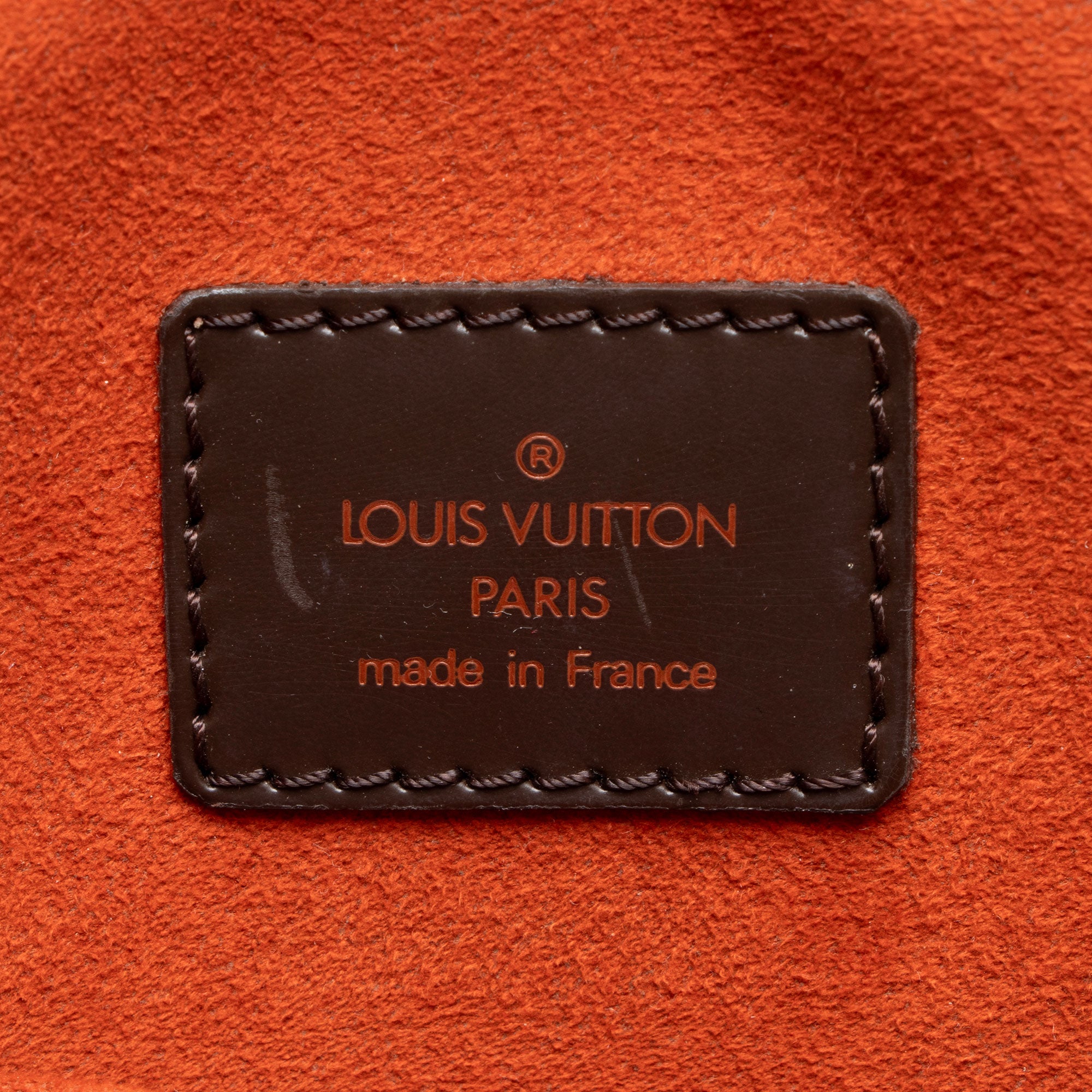 Louis Vuitton Vintage Damier Ebene Sarria Horizontal Satchel