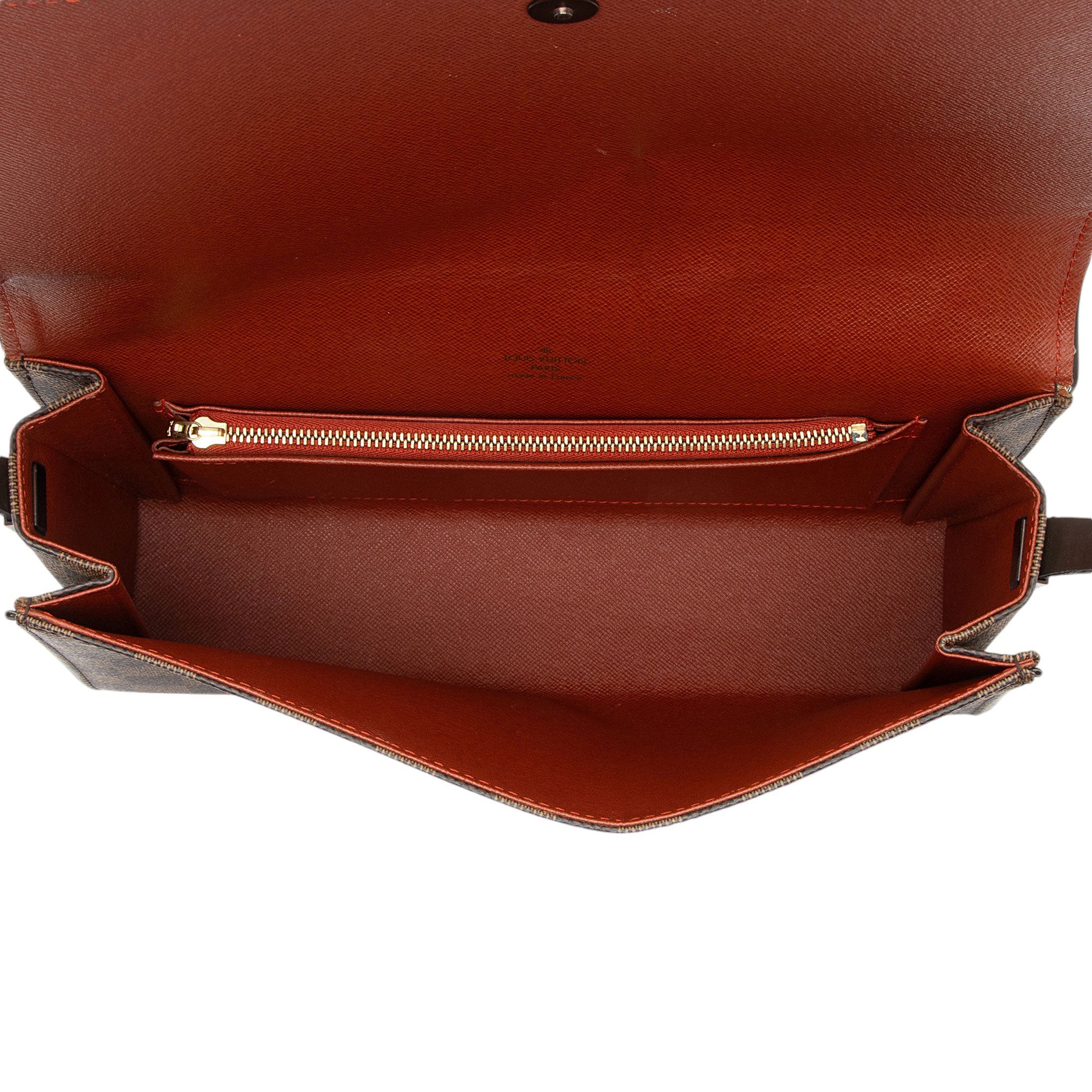 Louis Vuitton Vintage Damier Ebene Tribeca Shoulder Bag (SHF-rYLmKV)