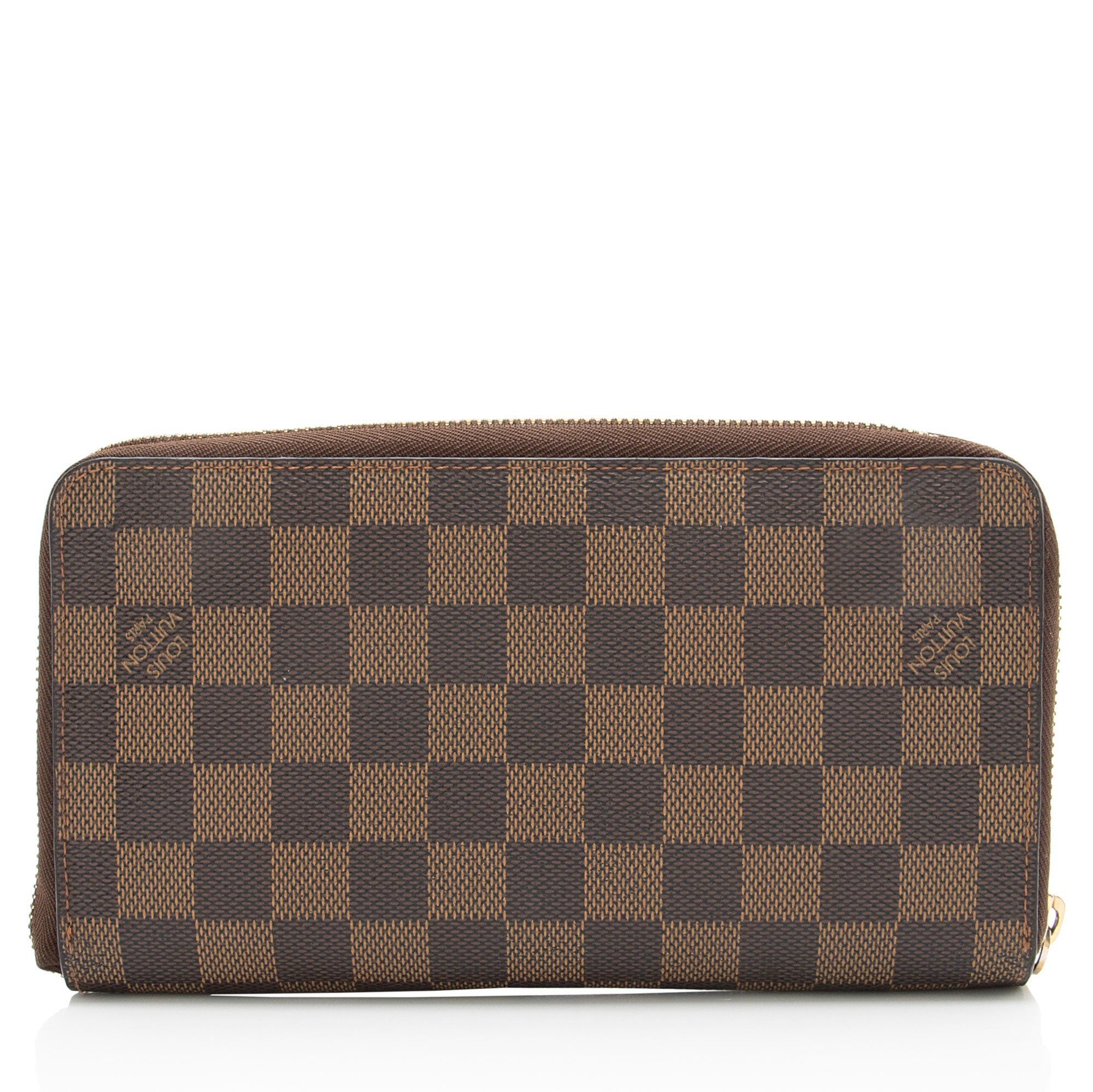 Louis Vuitton Vintage Damier Ebene Zippy Organizer Wallet