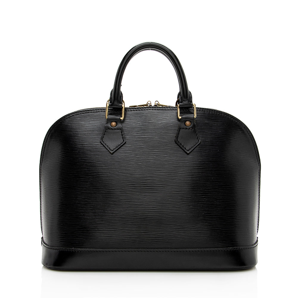 Louis Vuitton Vintage Epi Leather Alma PM Satchel (SHF-14659)
