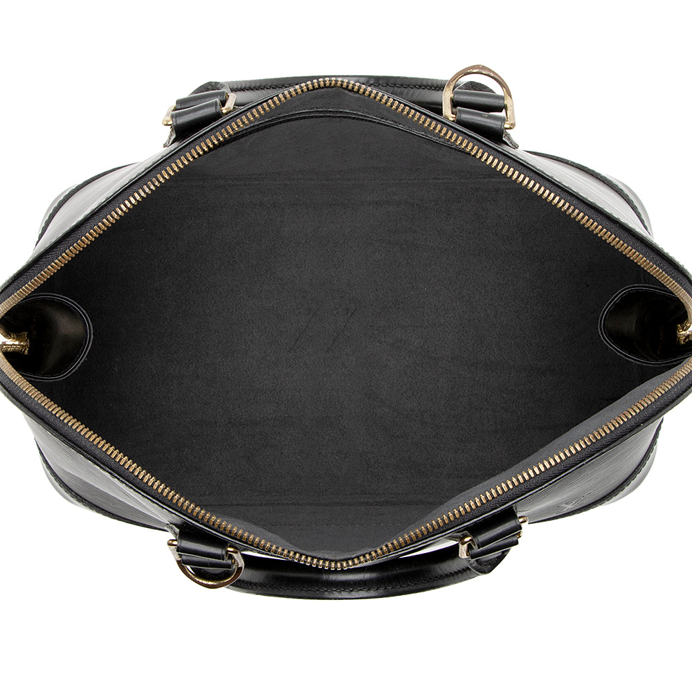 Louis Vuitton Vintage Epi Leather Alma PM Satchel (SHF-14659)