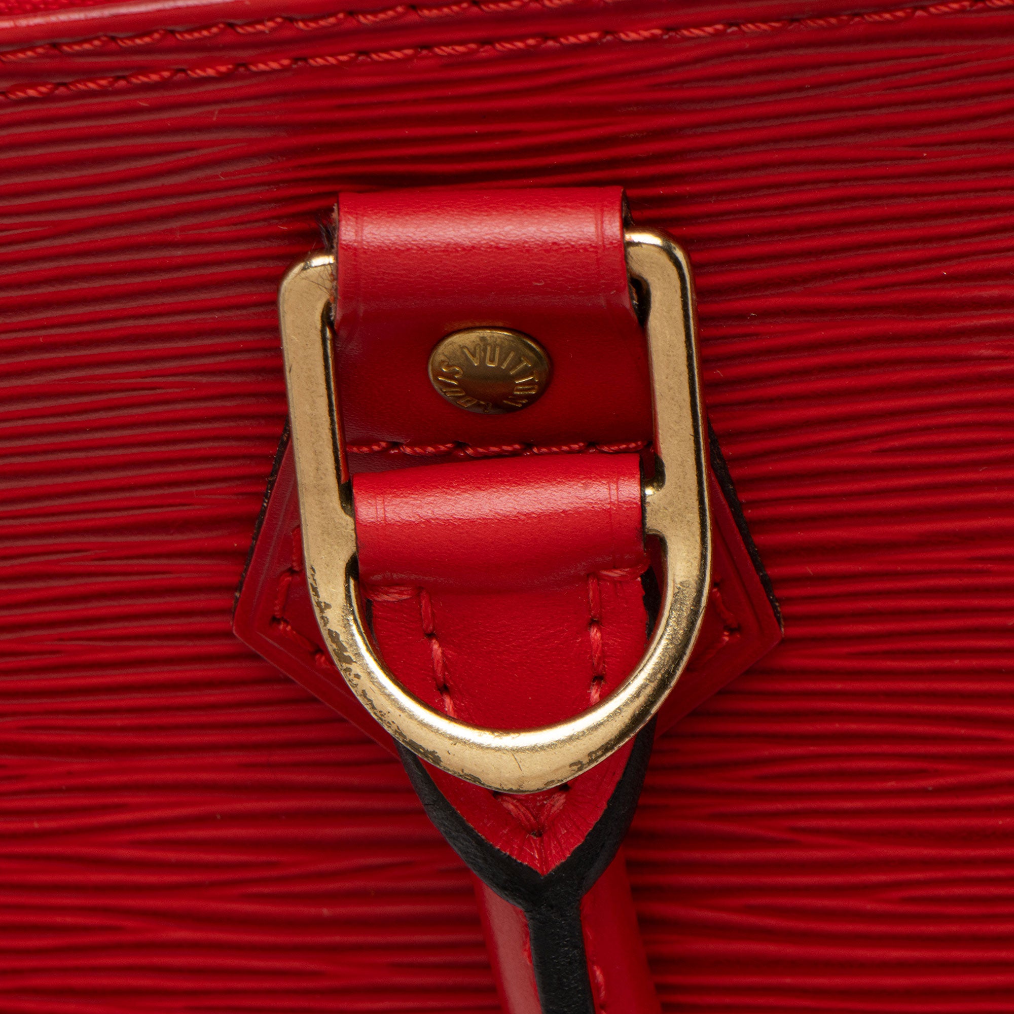 Louis Vuitton Vintage Epi Leather Alma PM Satchel