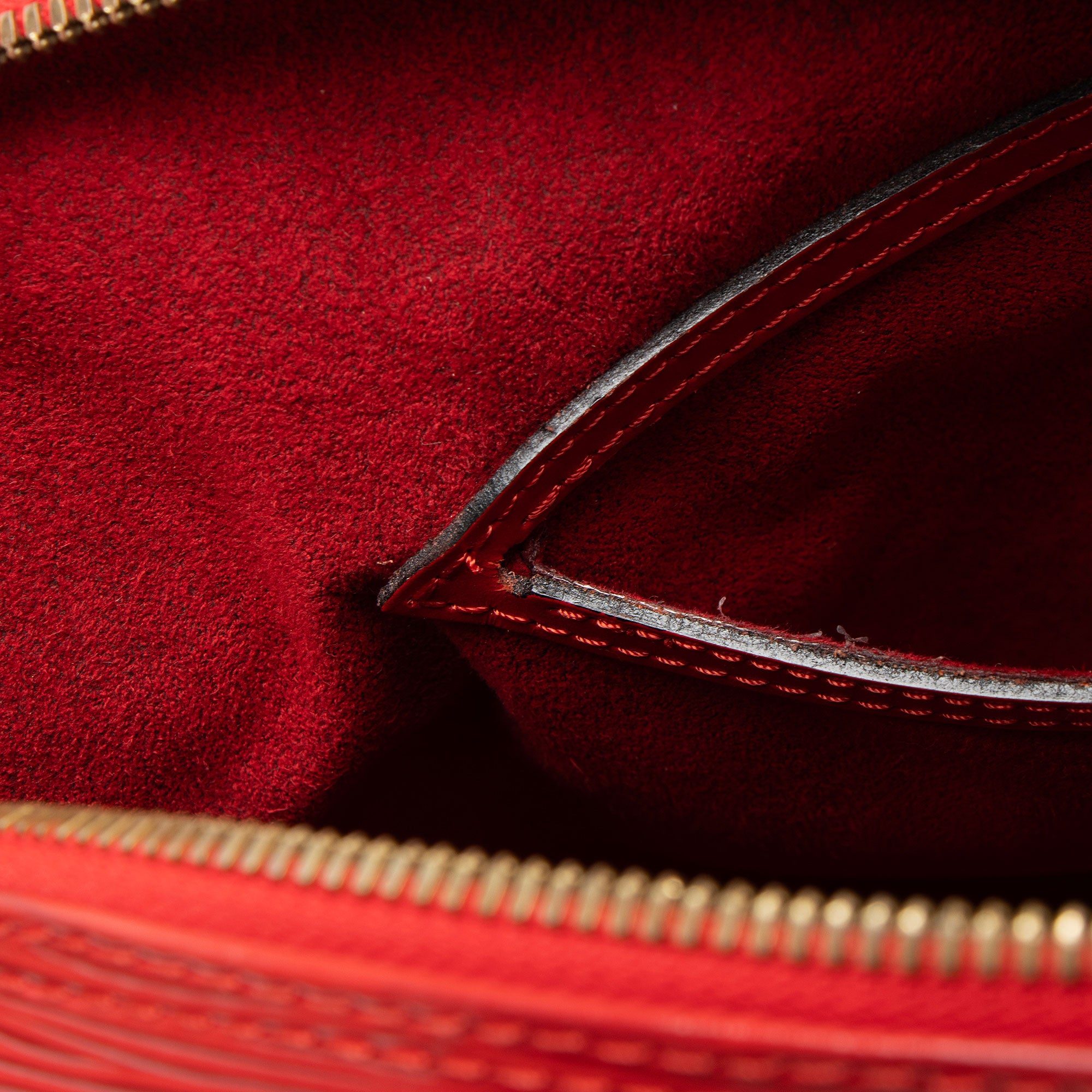 Louis Vuitton Vintage Epi Leather Alma PM Satchel