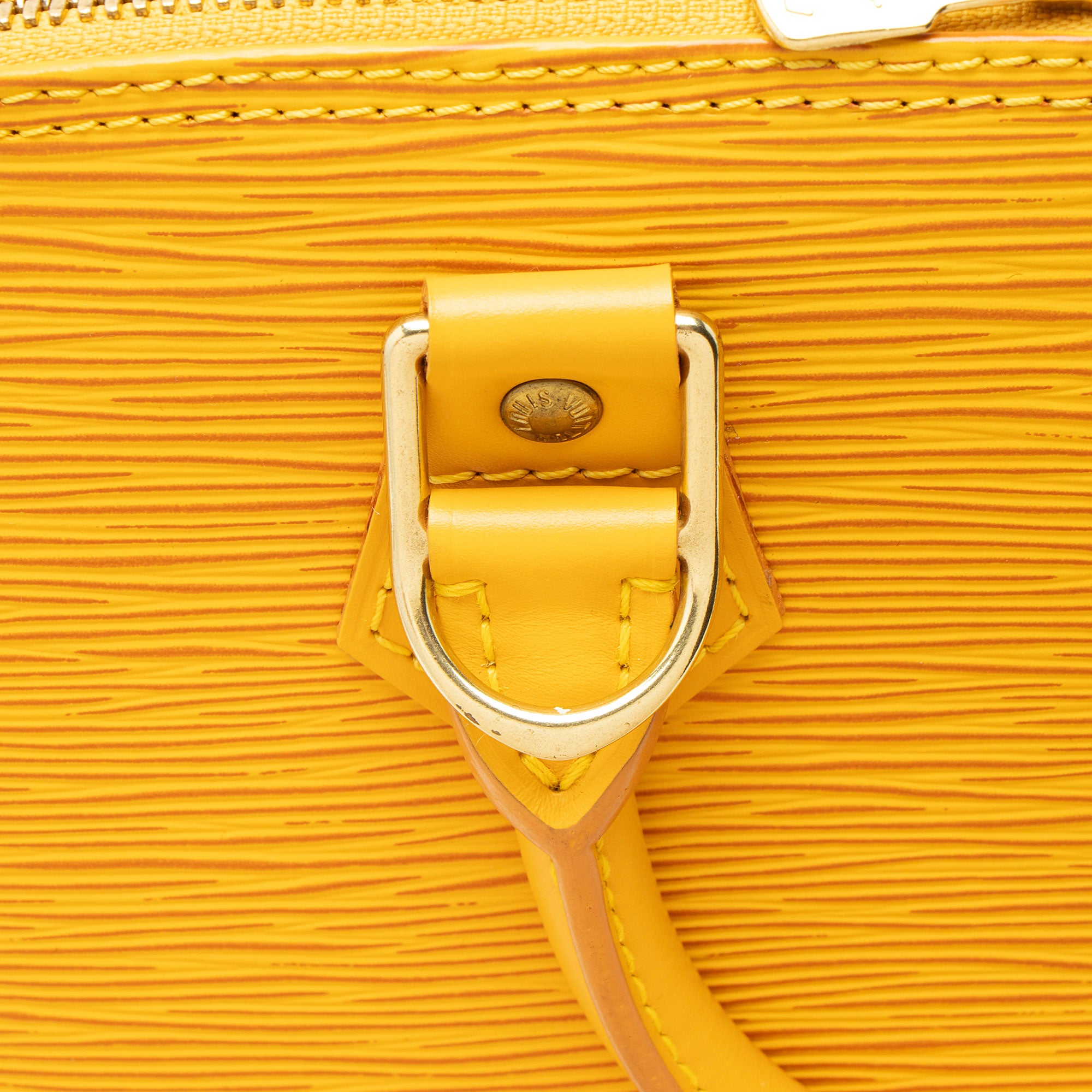 Louis Vuitton Vintage Epi Leather Alma PM Satchel