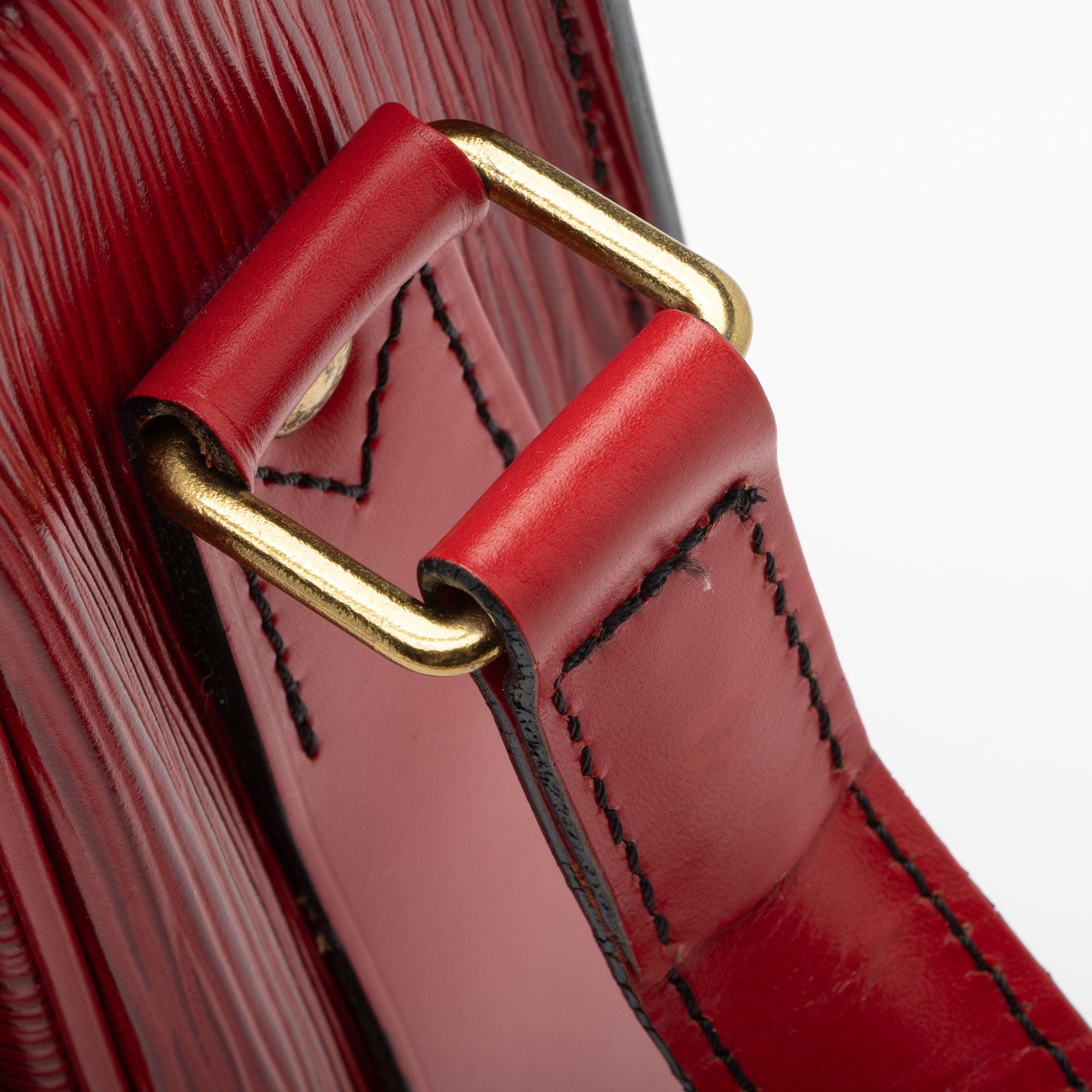 Louis Vuitton Vintage Epi Leather Cartouchiere MM Shoulder Bag