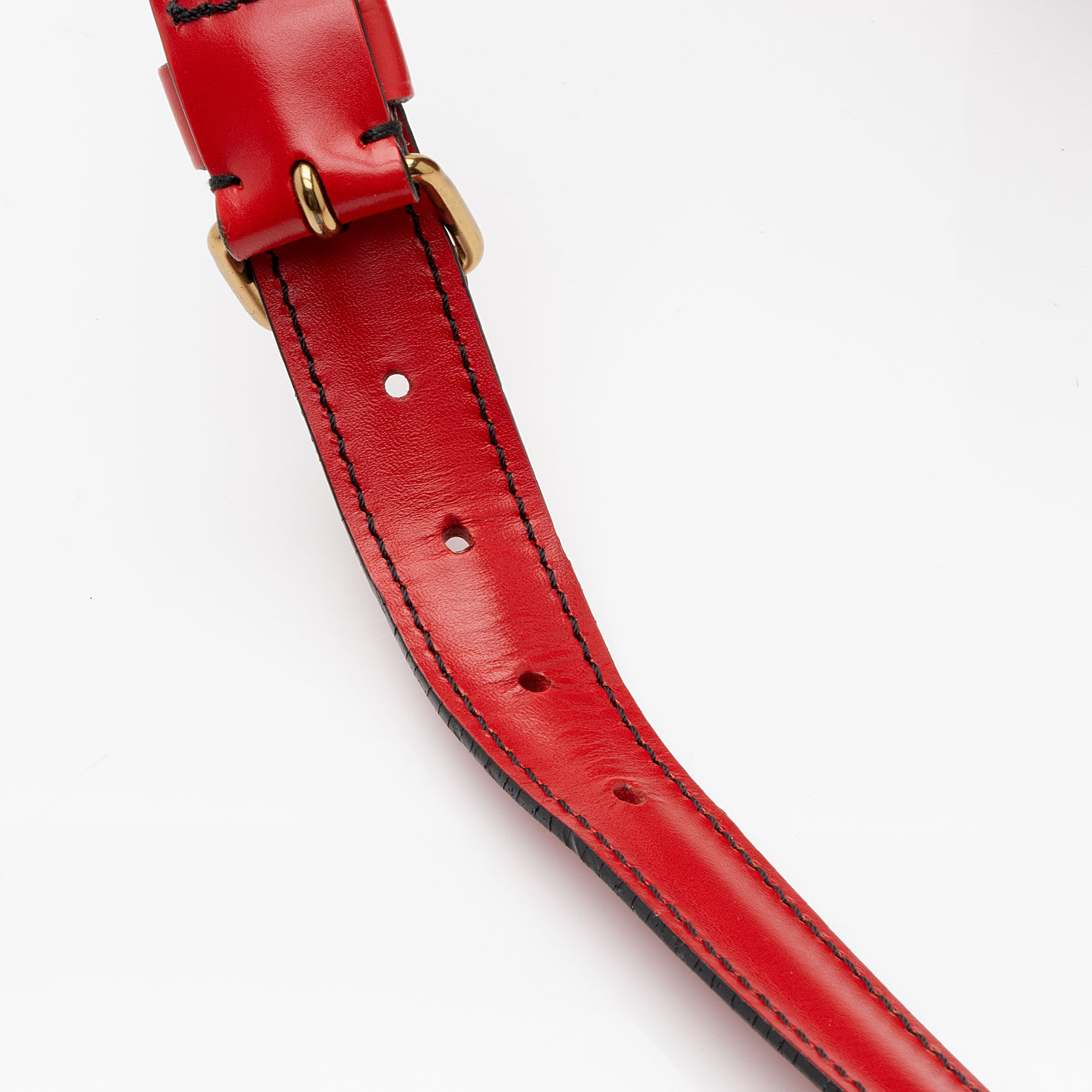 Louis Vuitton Vintage Epi Leather Cartouchiere MM Shoulder Bag