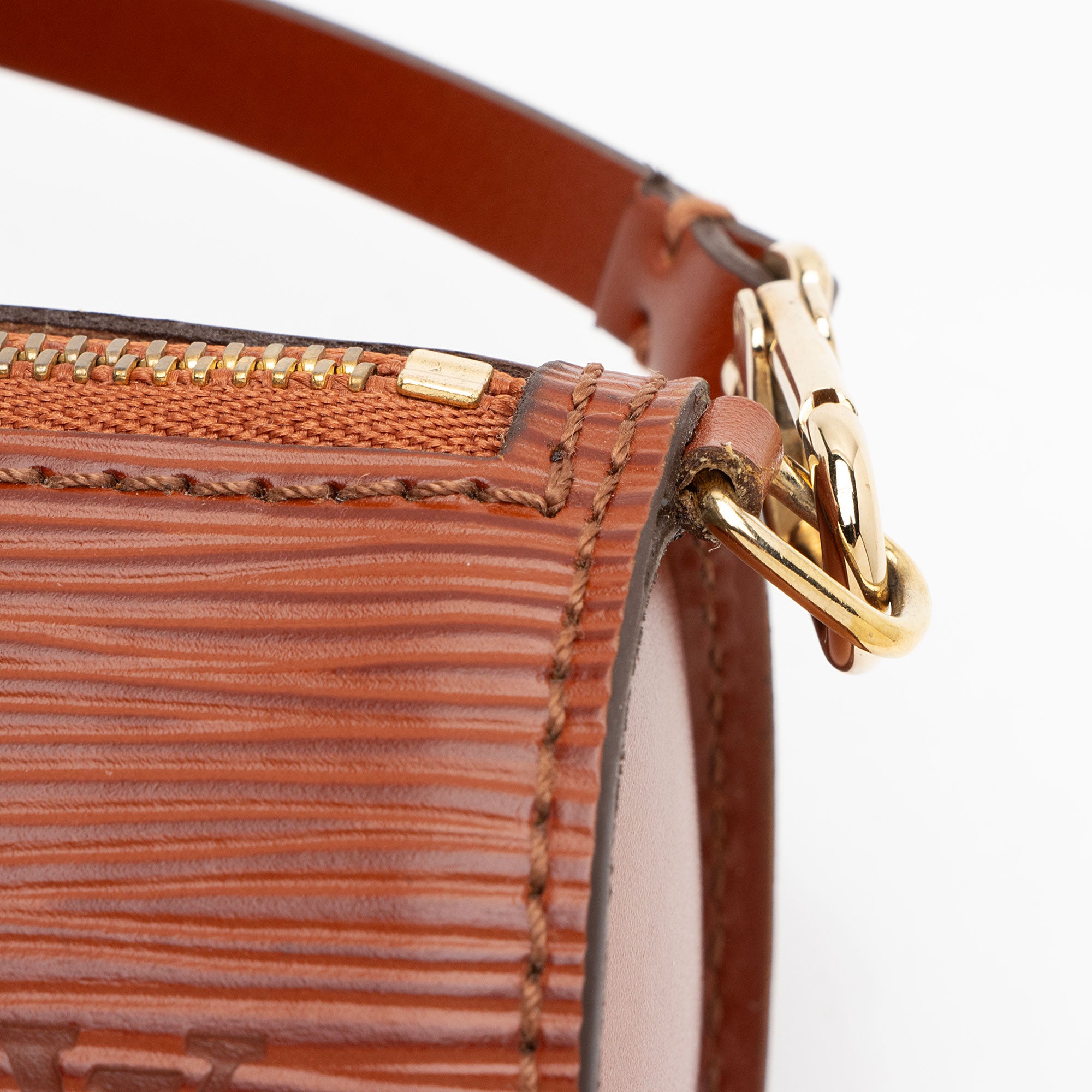 Louis Vuitton Vintage Epi Leather Round Pochette