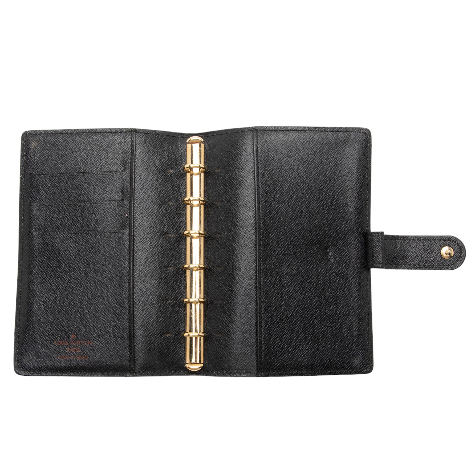 Louis Vuitton Vintage Epi Leather Small Agenda Cover (SHF-O3C7B6)