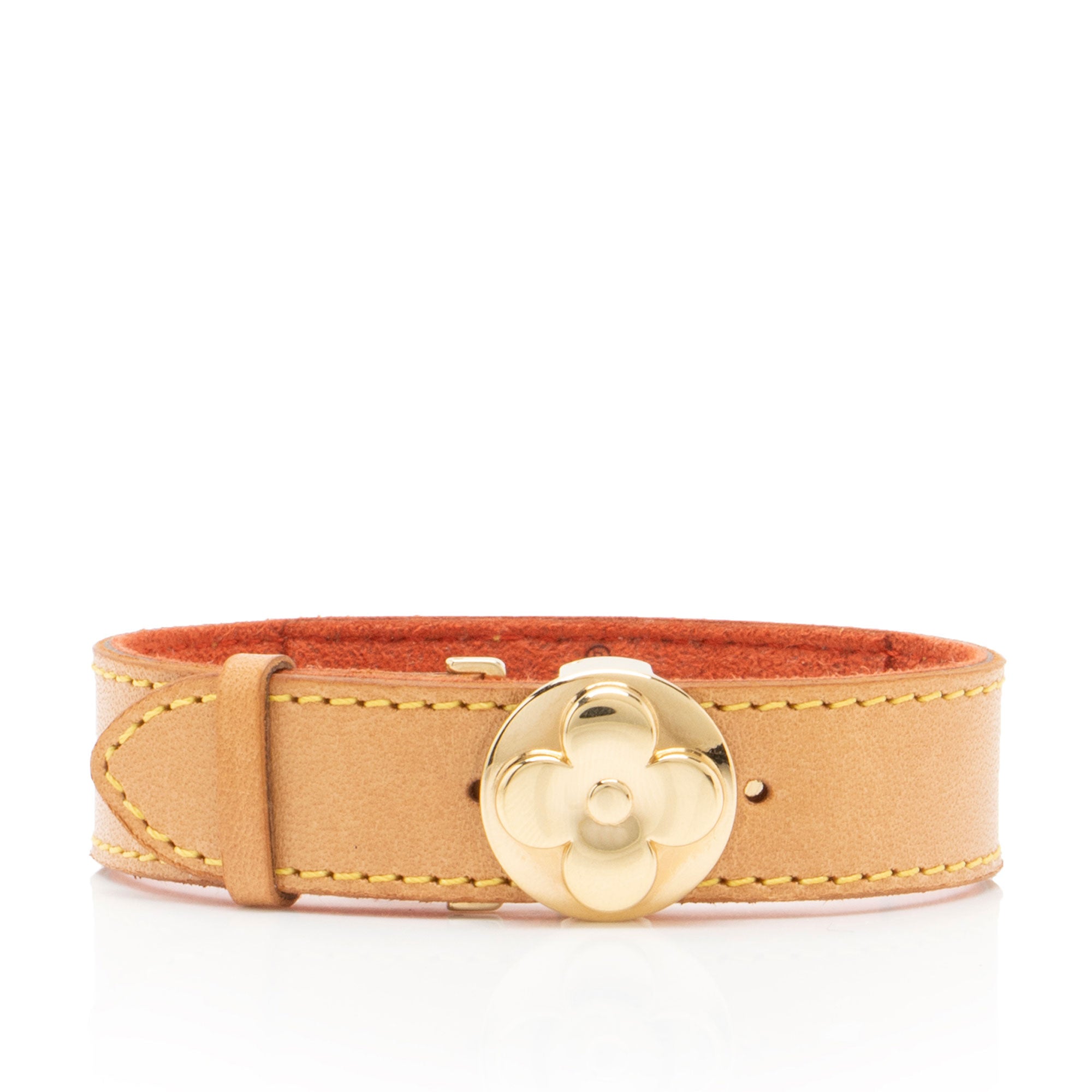 Louis Vuitton Vintage Leather Wish Bracelet