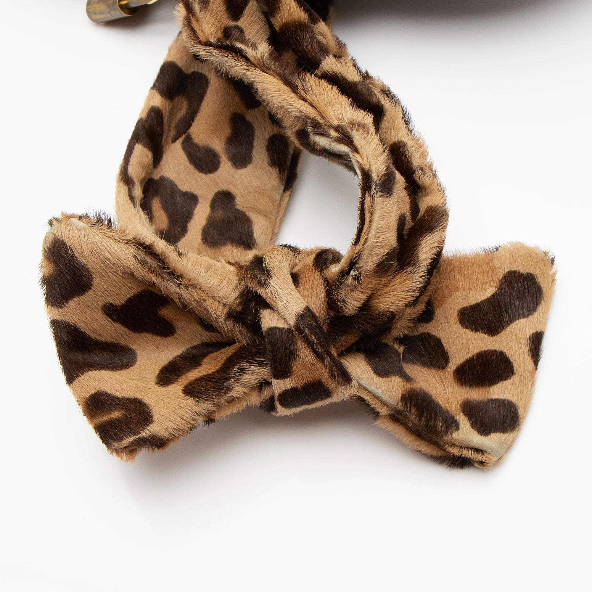 Louis Vuitton Vintage Limited Edition Monogram Canvas Leopard Pony Hair Alaia Alma Satchel (SHF-vCxD54)