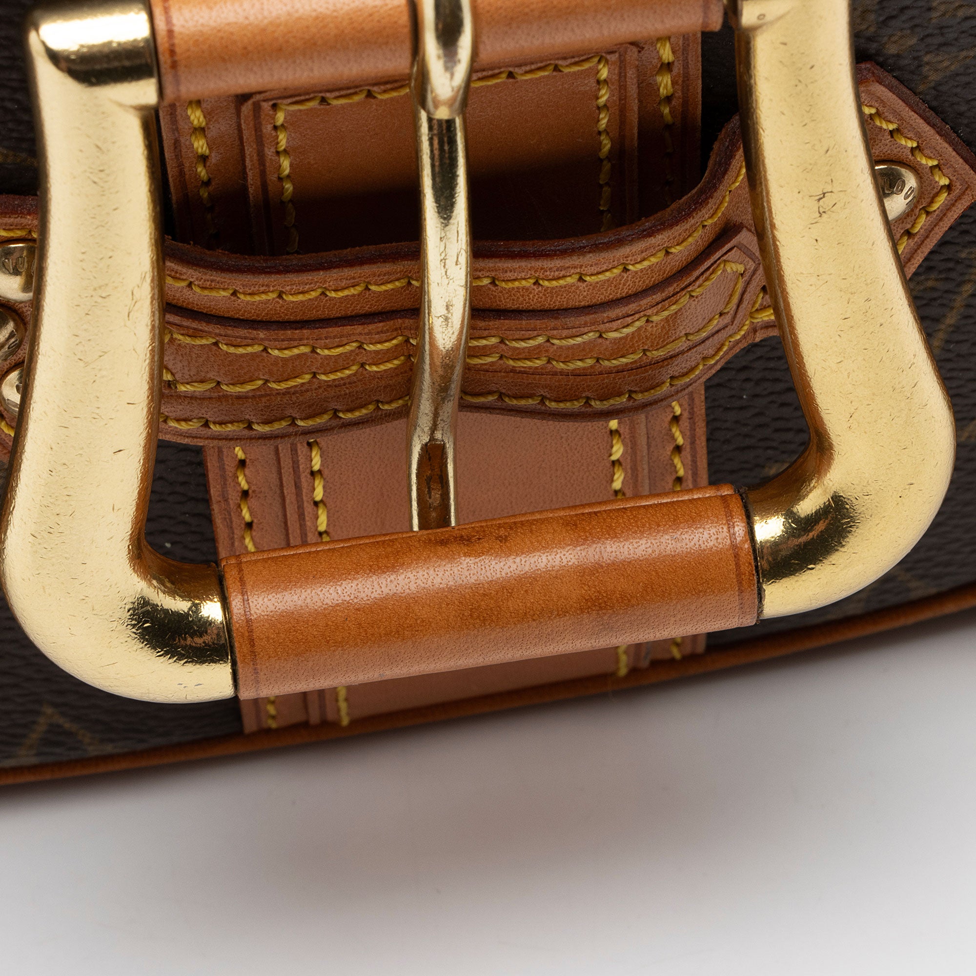 Louis Vuitton Vintage Limited Edition Monogram Canvas Theda GM Satchel