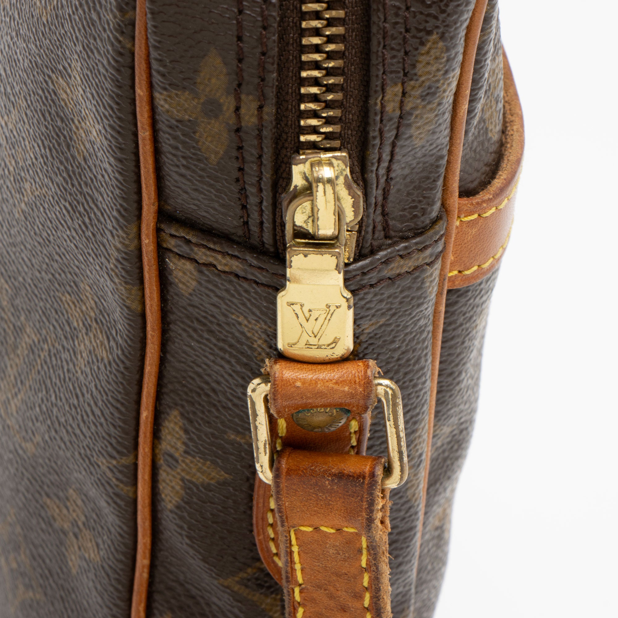Louis Vuitton Vintage Monogram Canvas 90th Anniversary Danube Shoulder Bag (SHF-lb7Mad)
