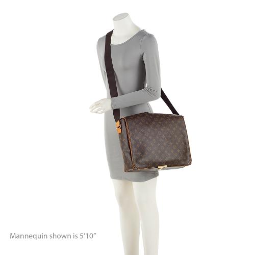 Louis Vuitton Vintage Monogram Canvas Abbesses Messenger