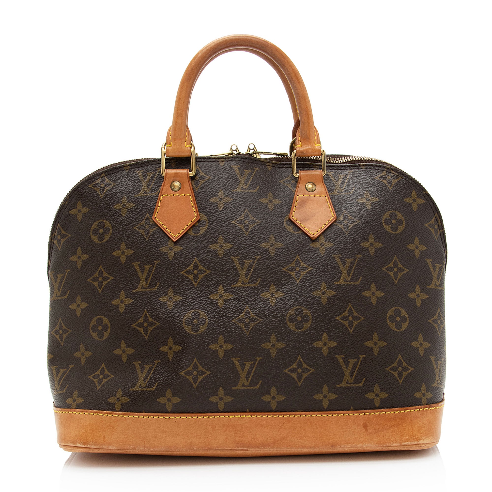 Louis Vuitton Vintage Monogram Canvas Alma PM Satchel (SHF-C21L7o)