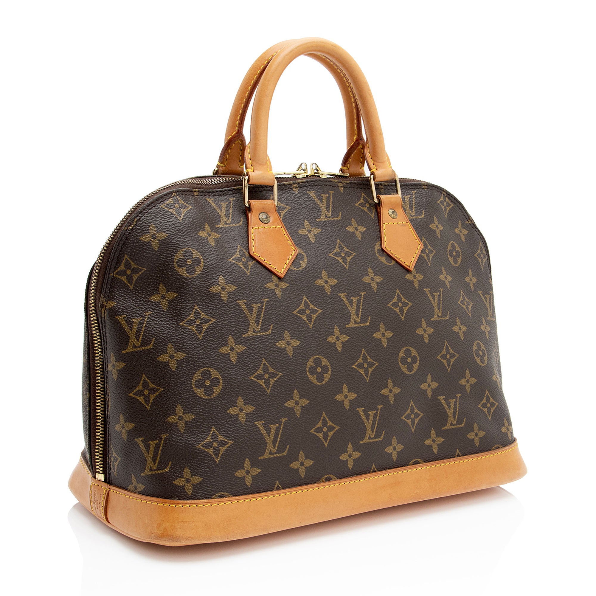 Louis Vuitton Vintage Monogram Canvas Alma PM Satchel (SHF-buzy8O)