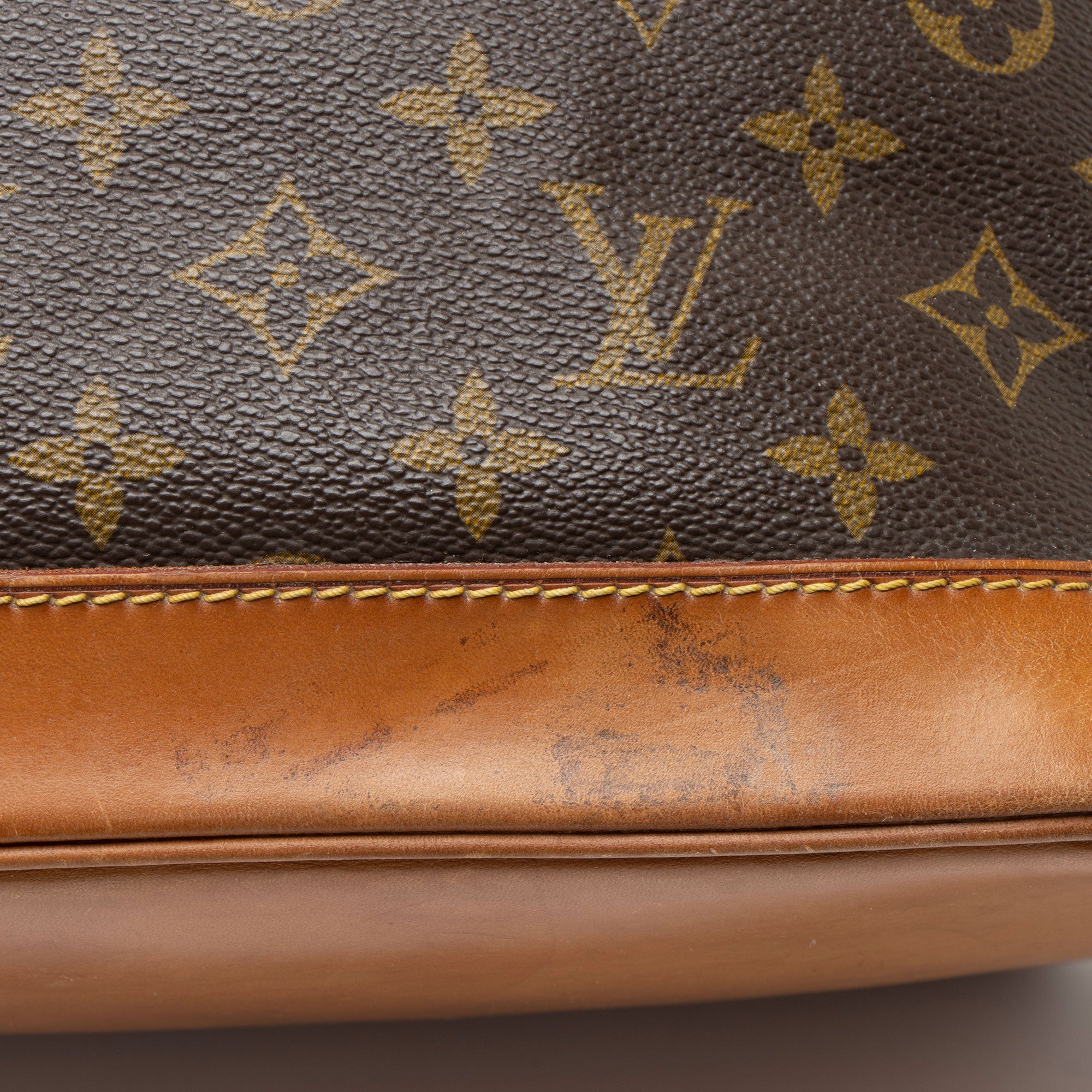 Louis Vuitton Vintage Monogram Canvas Alma PM Satchel