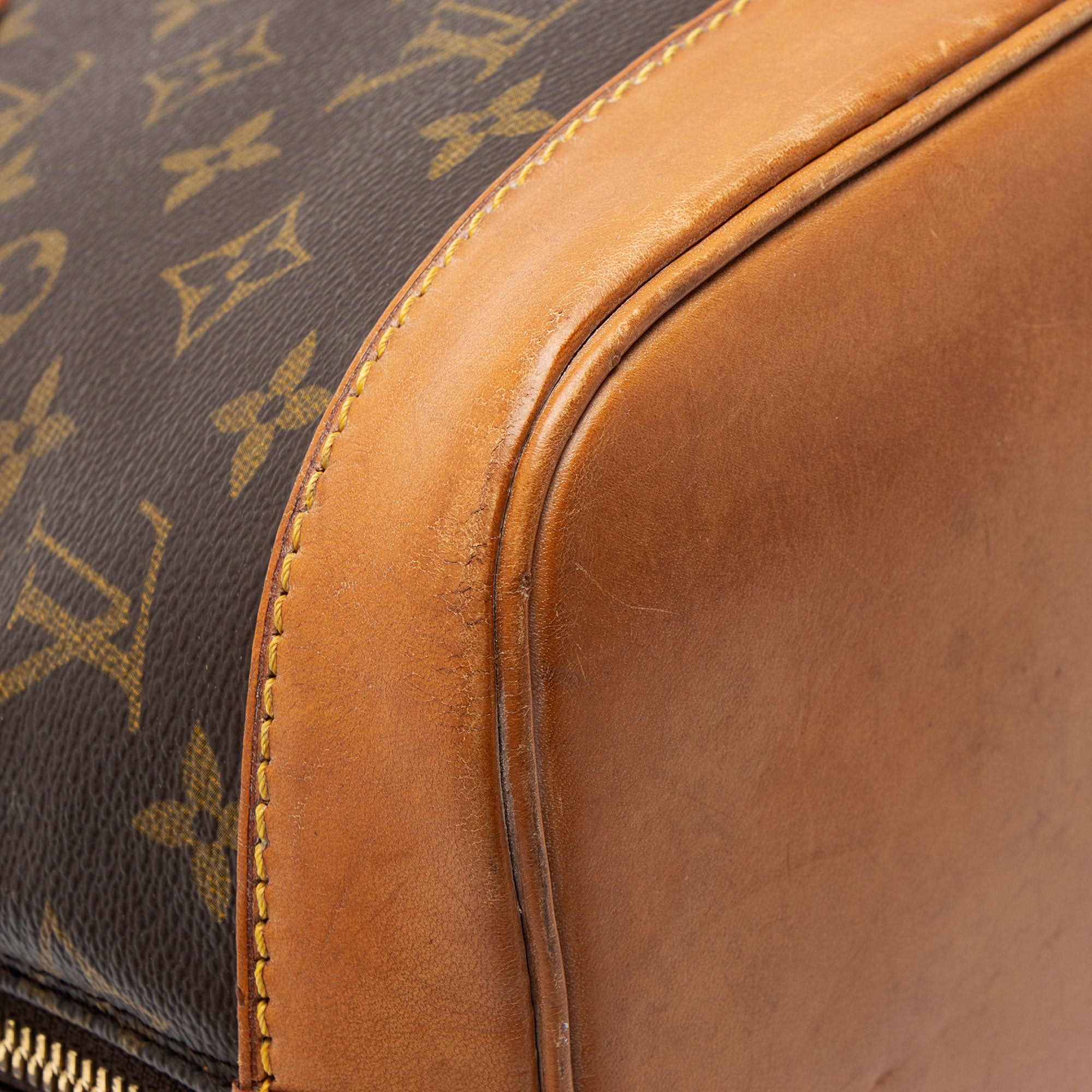 Louis Vuitton Vintage Monogram Canvas Alma PM Satchel