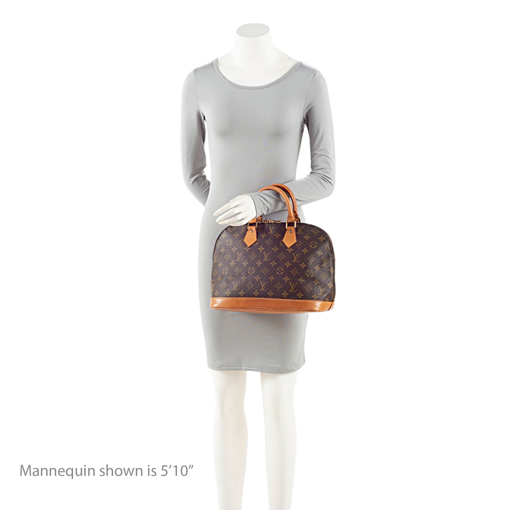 Louis Vuitton Vintage Monogram Canvas Alma PM Satchel