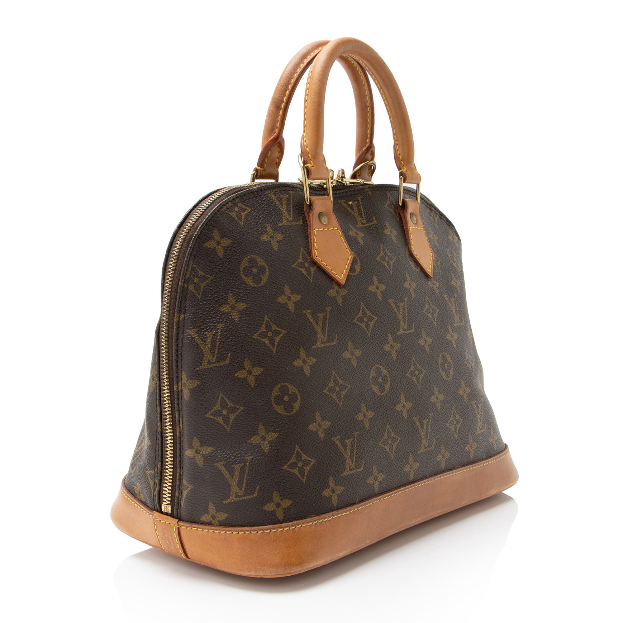Louis Vuitton Vintage Monogram Canvas Alma PM Satchel