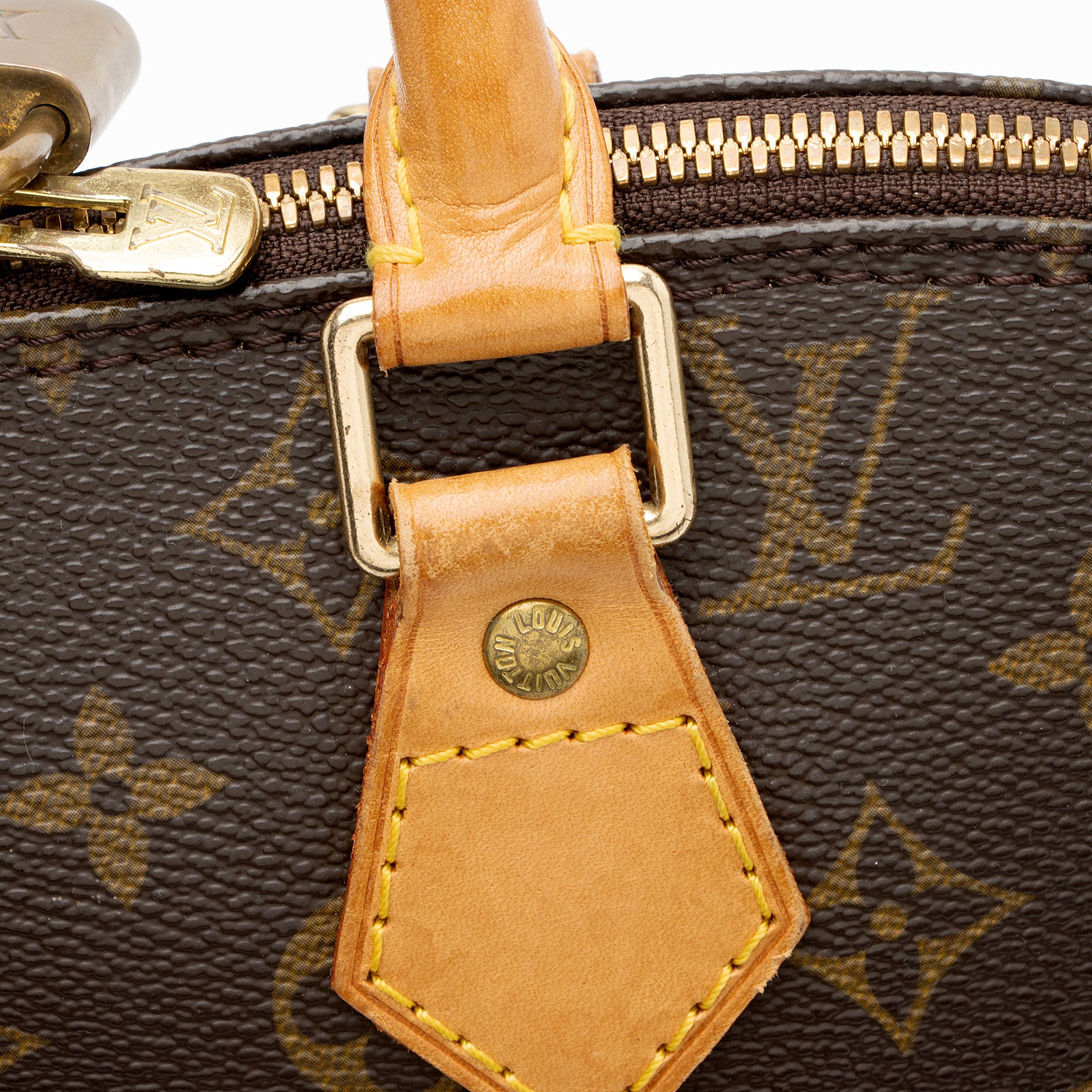 Louis Vuitton Vintage Monogram Canvas Alma PM Satchel