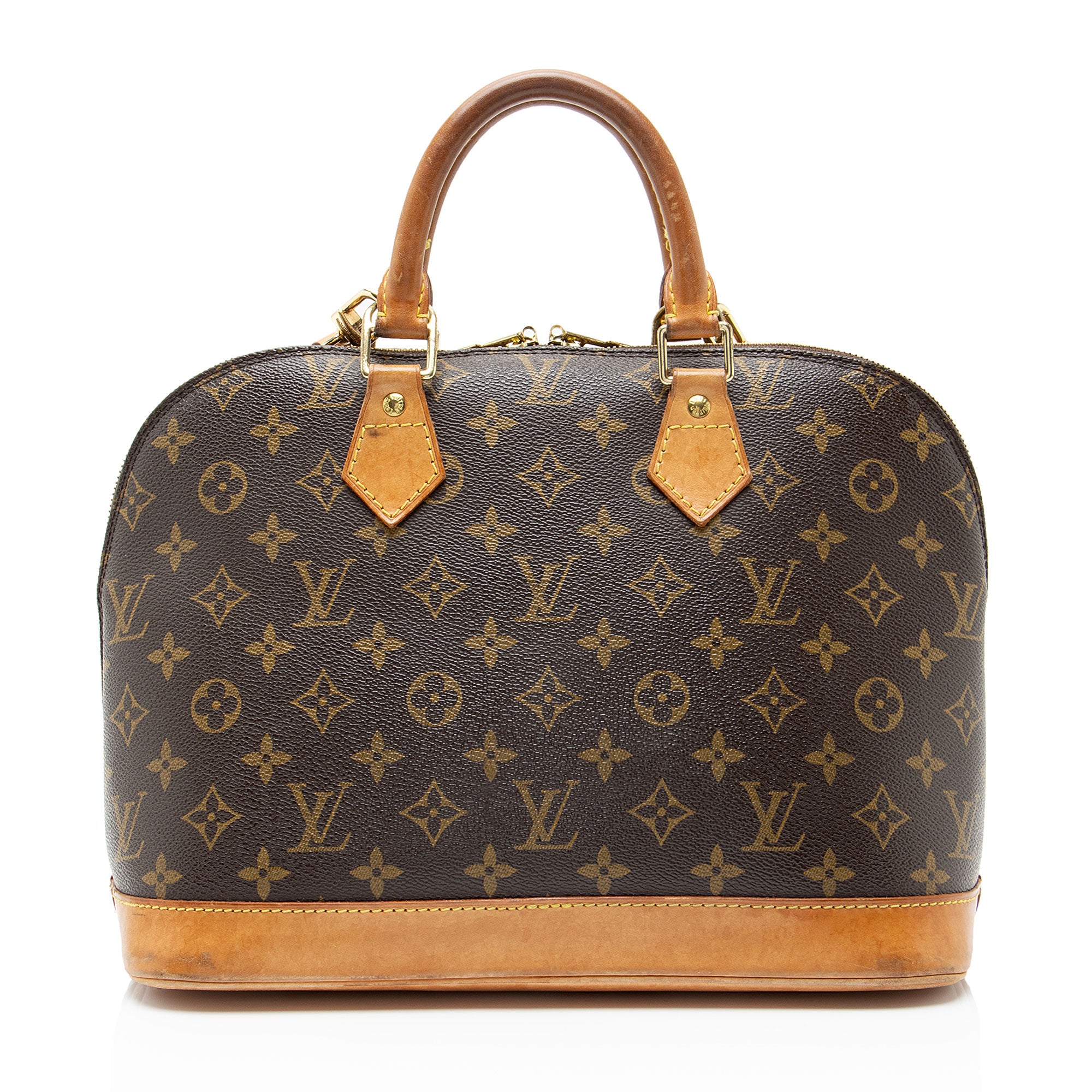 Louis Vuitton Vintage Monogram Canvas Alma PM Satchel