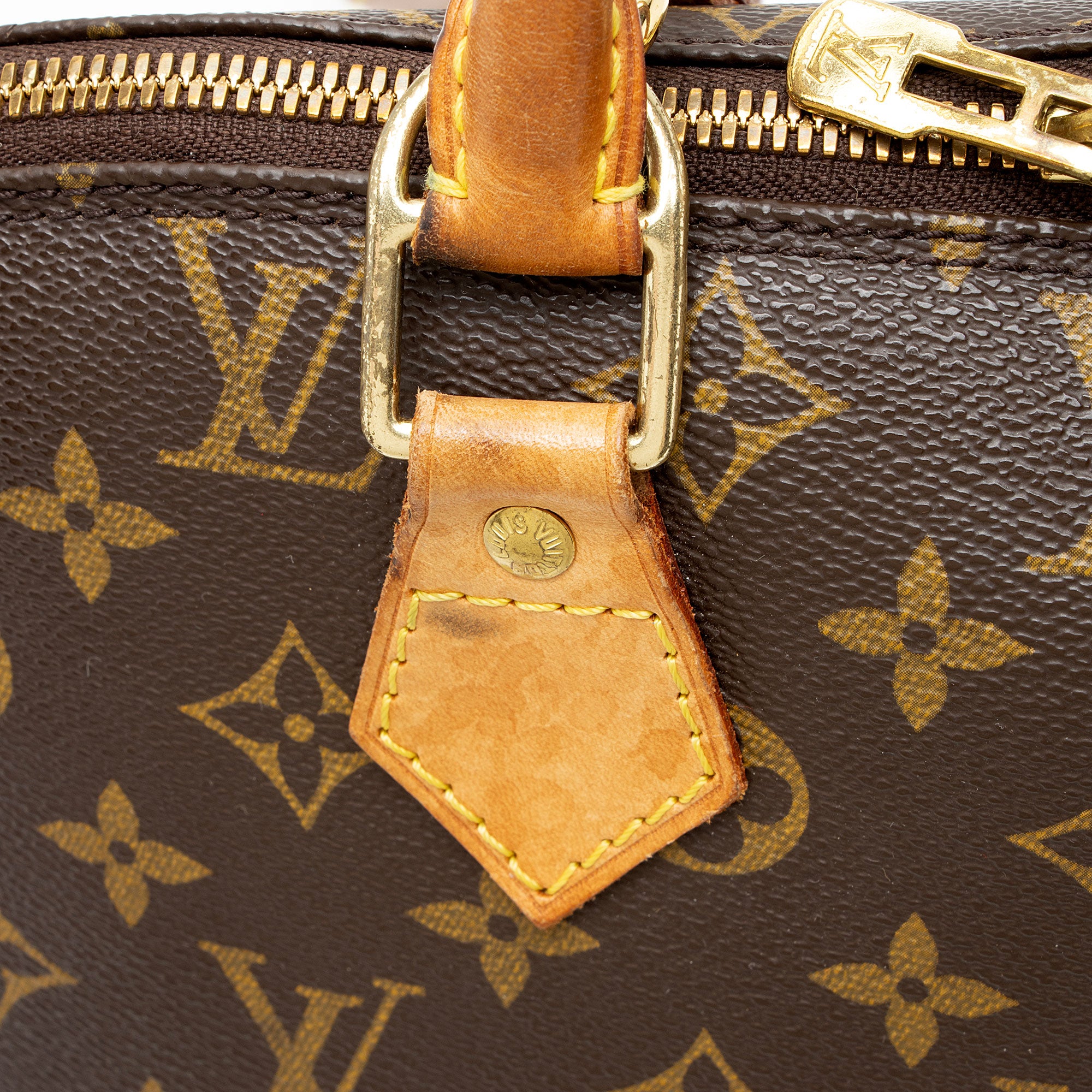 Louis Vuitton Vintage Monogram Canvas Alma PM Satchel