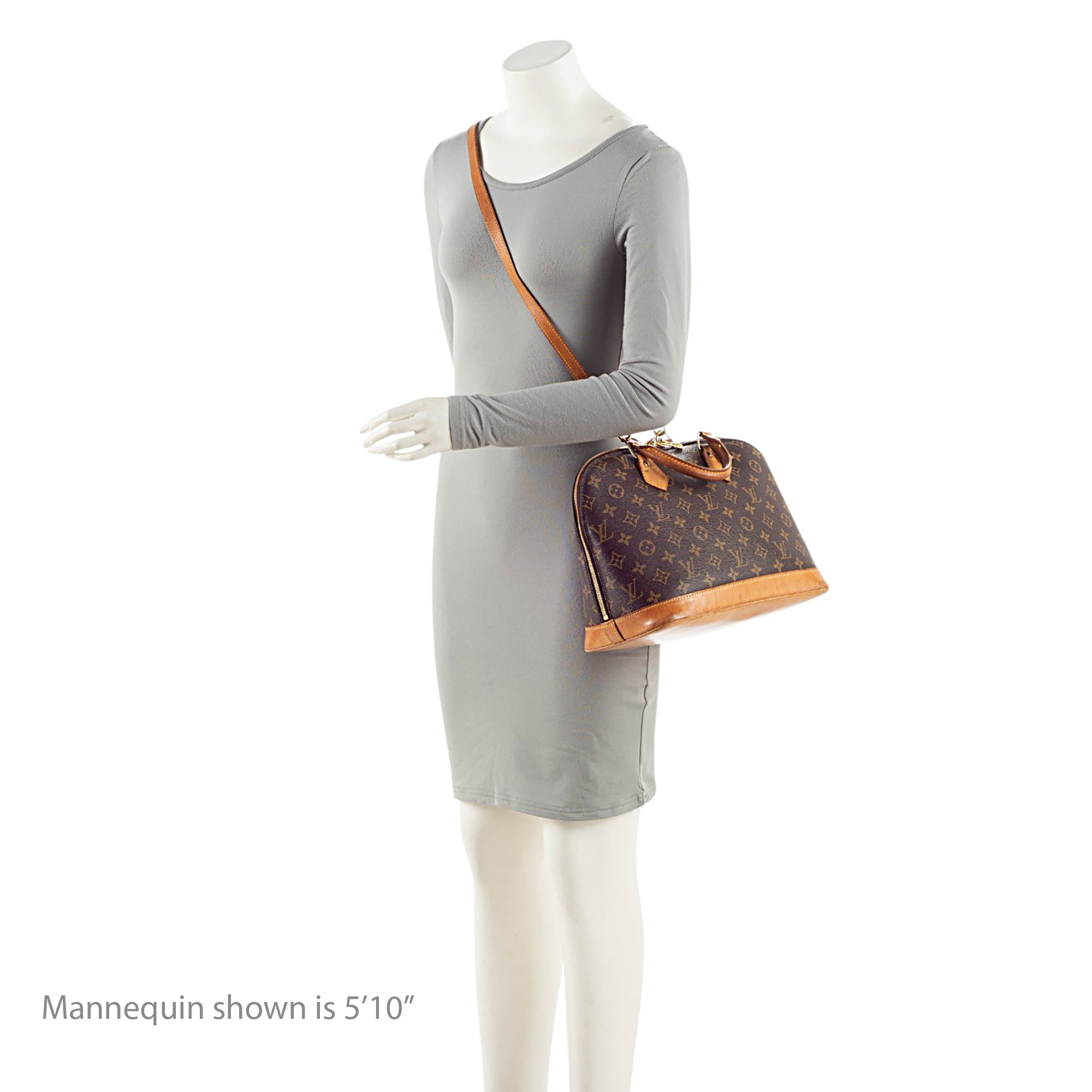Louis Vuitton Vintage Monogram Canvas Alma PM Satchel