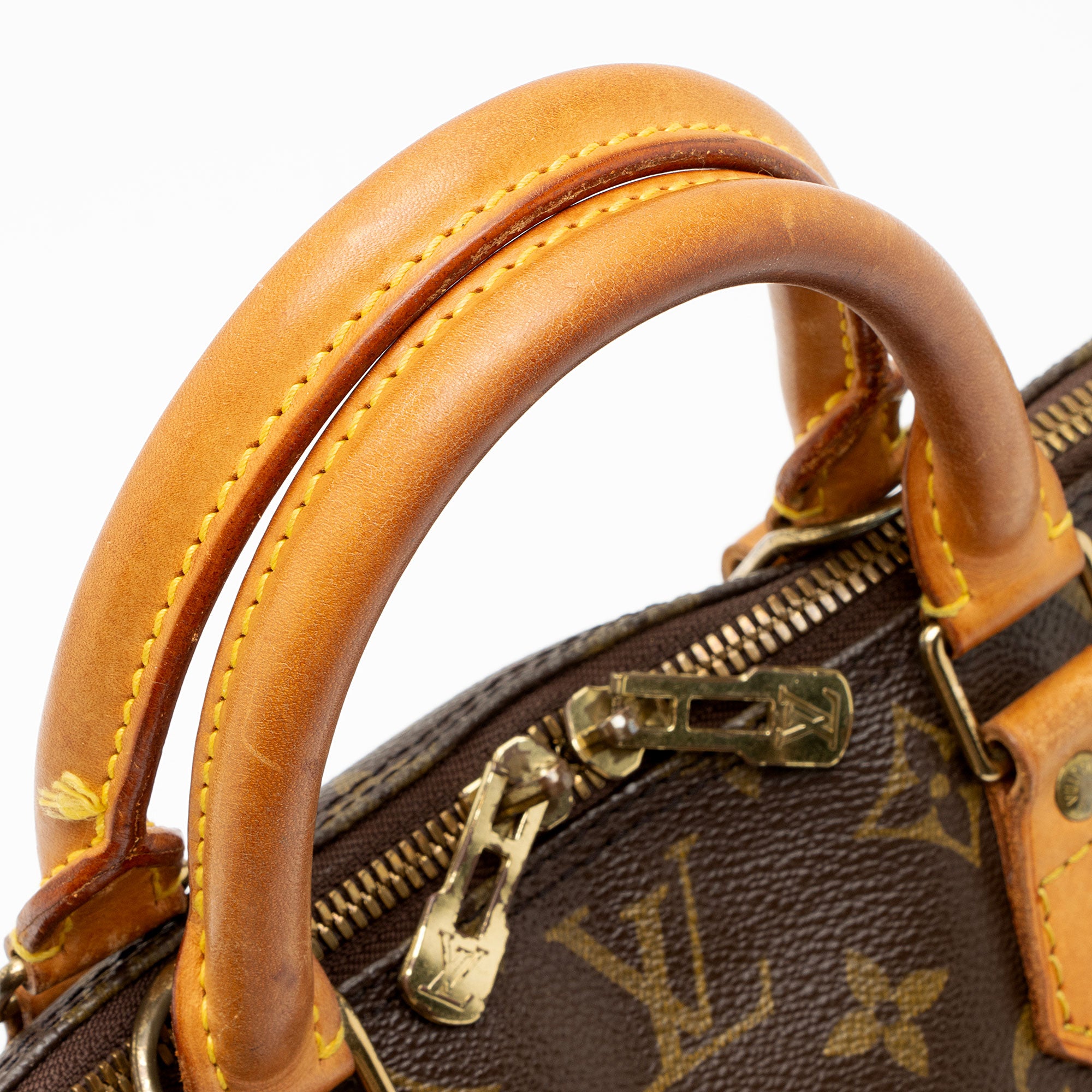 Louis Vuitton Vintage Monogram Canvas Alma PM Satchel