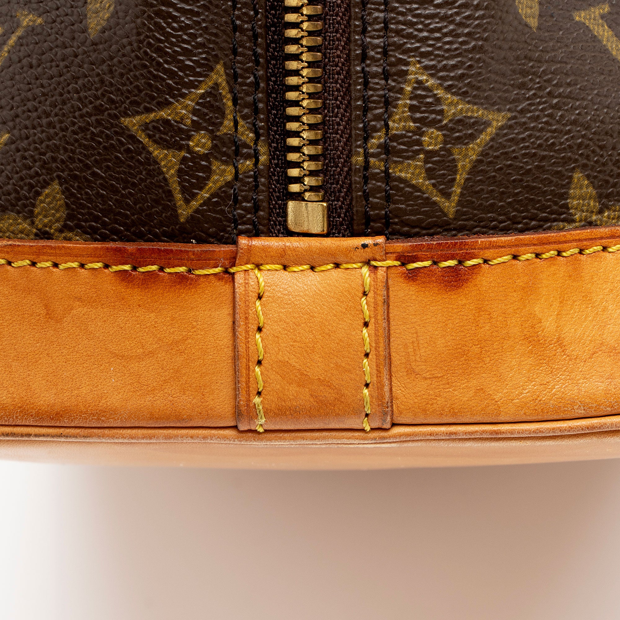 Louis Vuitton Vintage Monogram Canvas Alma PM Satchel