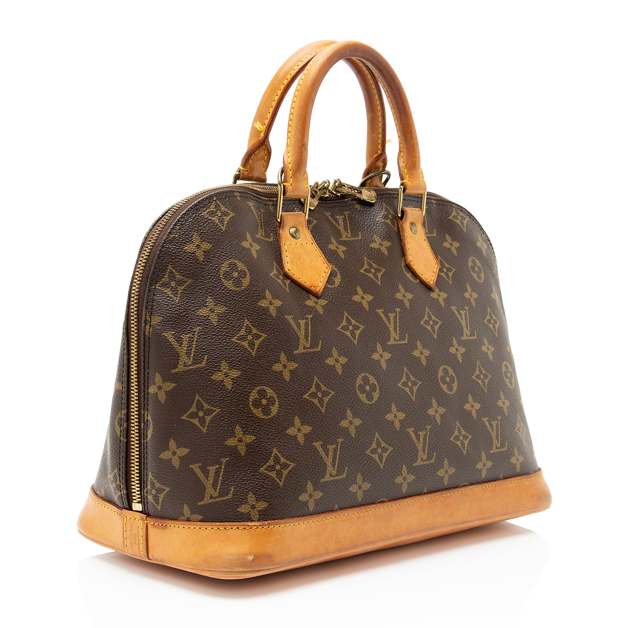 Louis Vuitton Vintage Monogram Canvas Alma PM Satchel