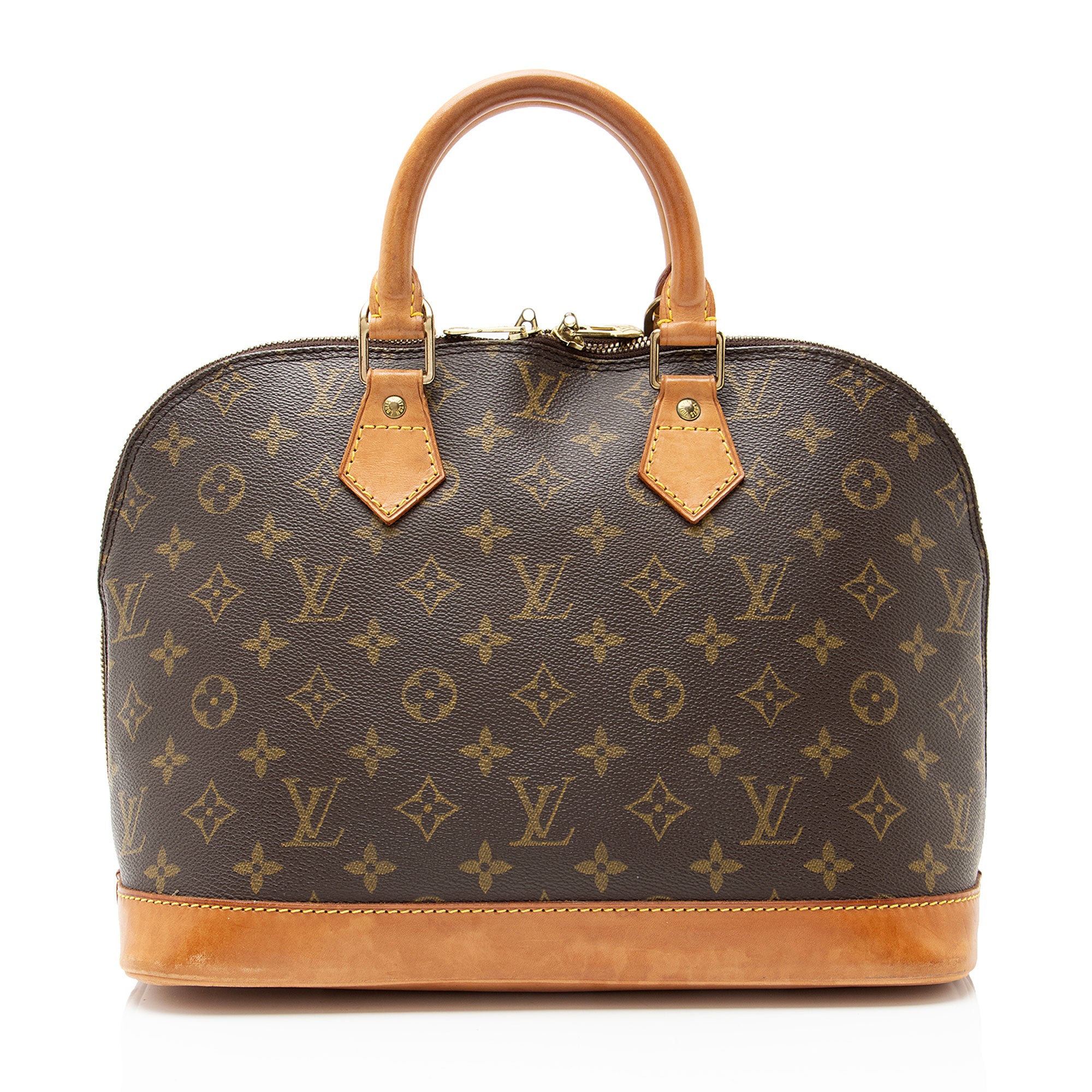 Louis Vuitton Vintage Monogram Canvas Alma PM Satchel