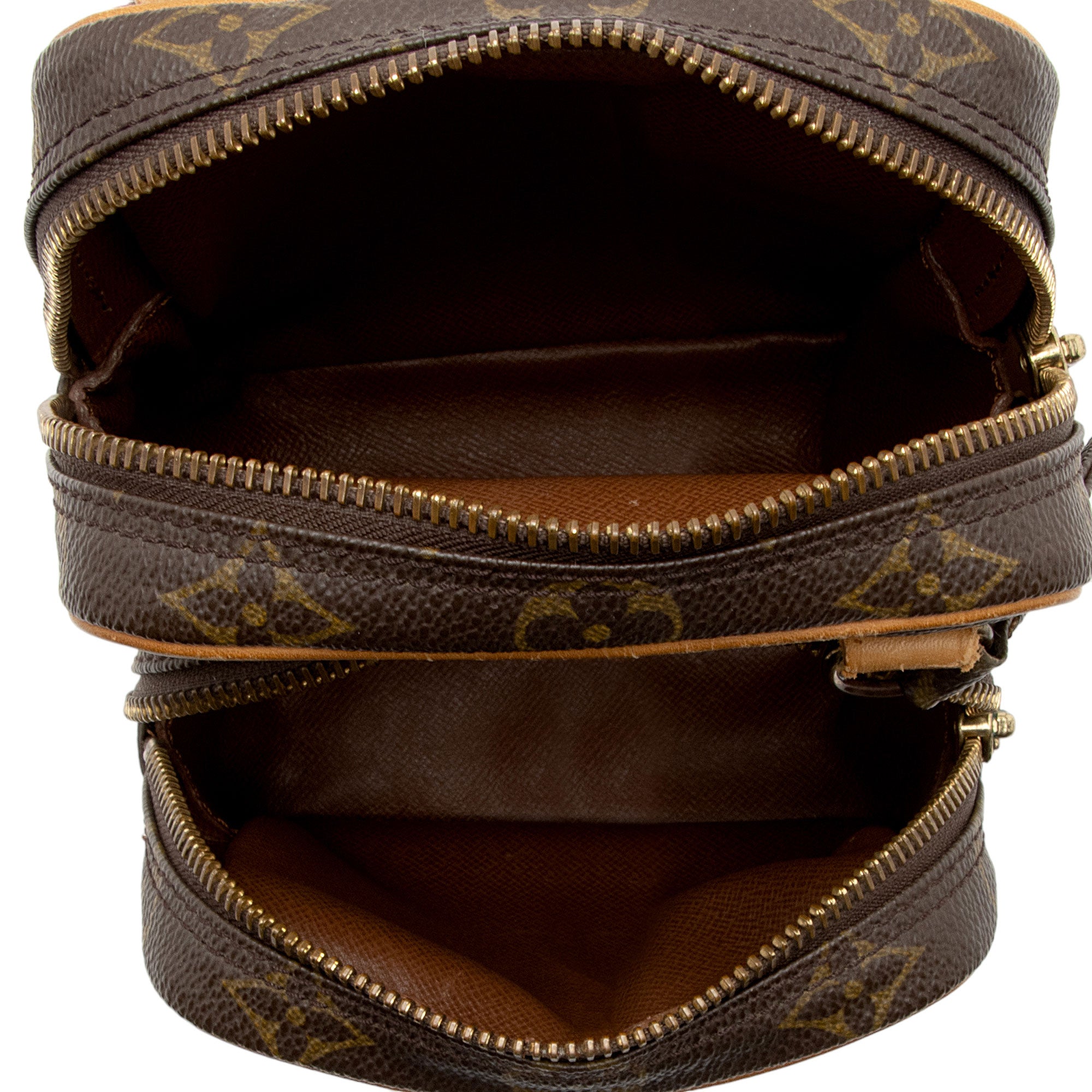 Louis Vuitton Vintage Monogram Canvas Amazone Mini Messenger Bag (SHF-VKZDtJ)