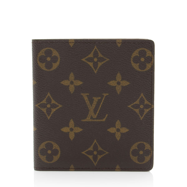 Louis Vuitton Vintage Monogram Canvas Bi-Fold Wallet (SHF-bZogVy)